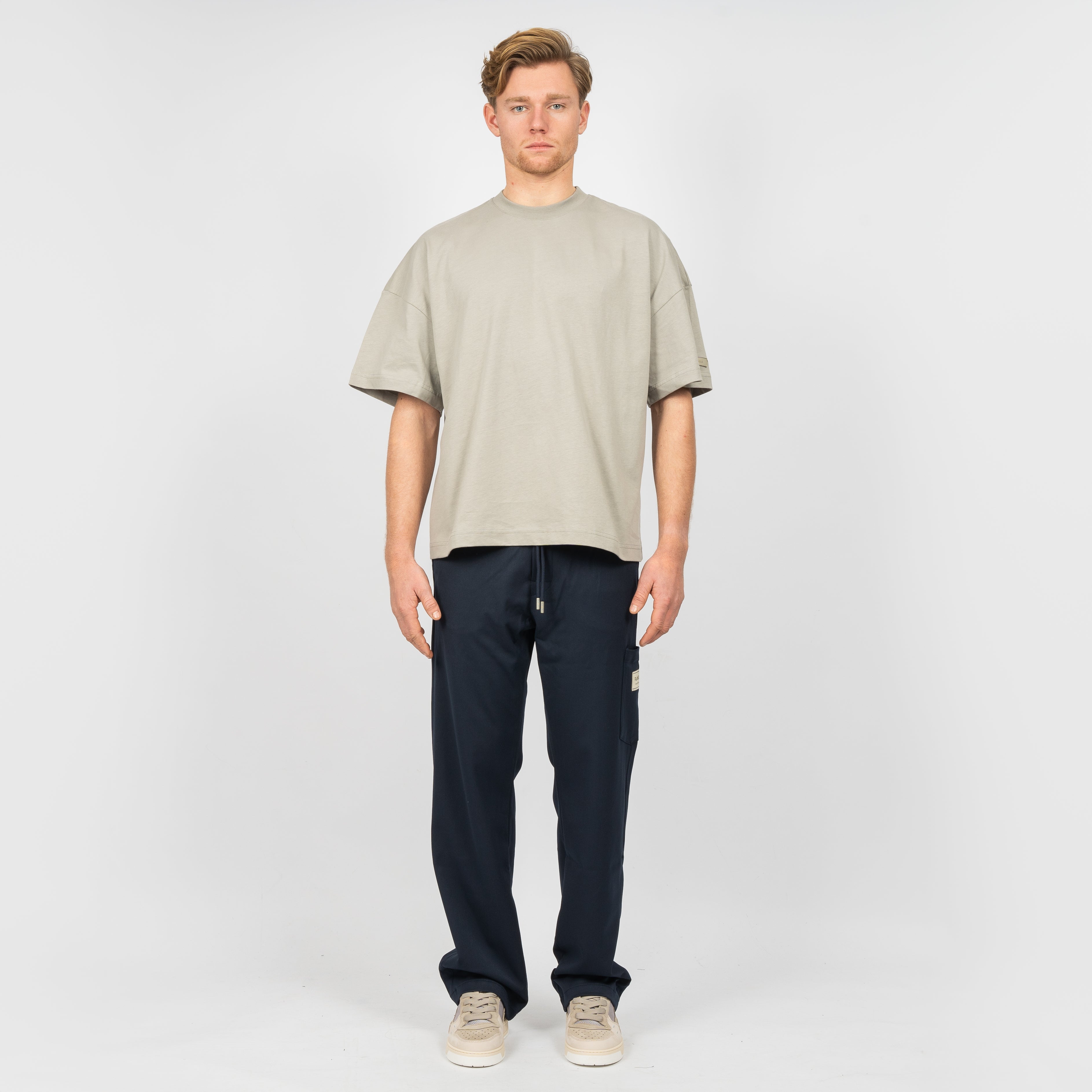 Flaneur Shirt Beige | Atelier with Rubber Patch