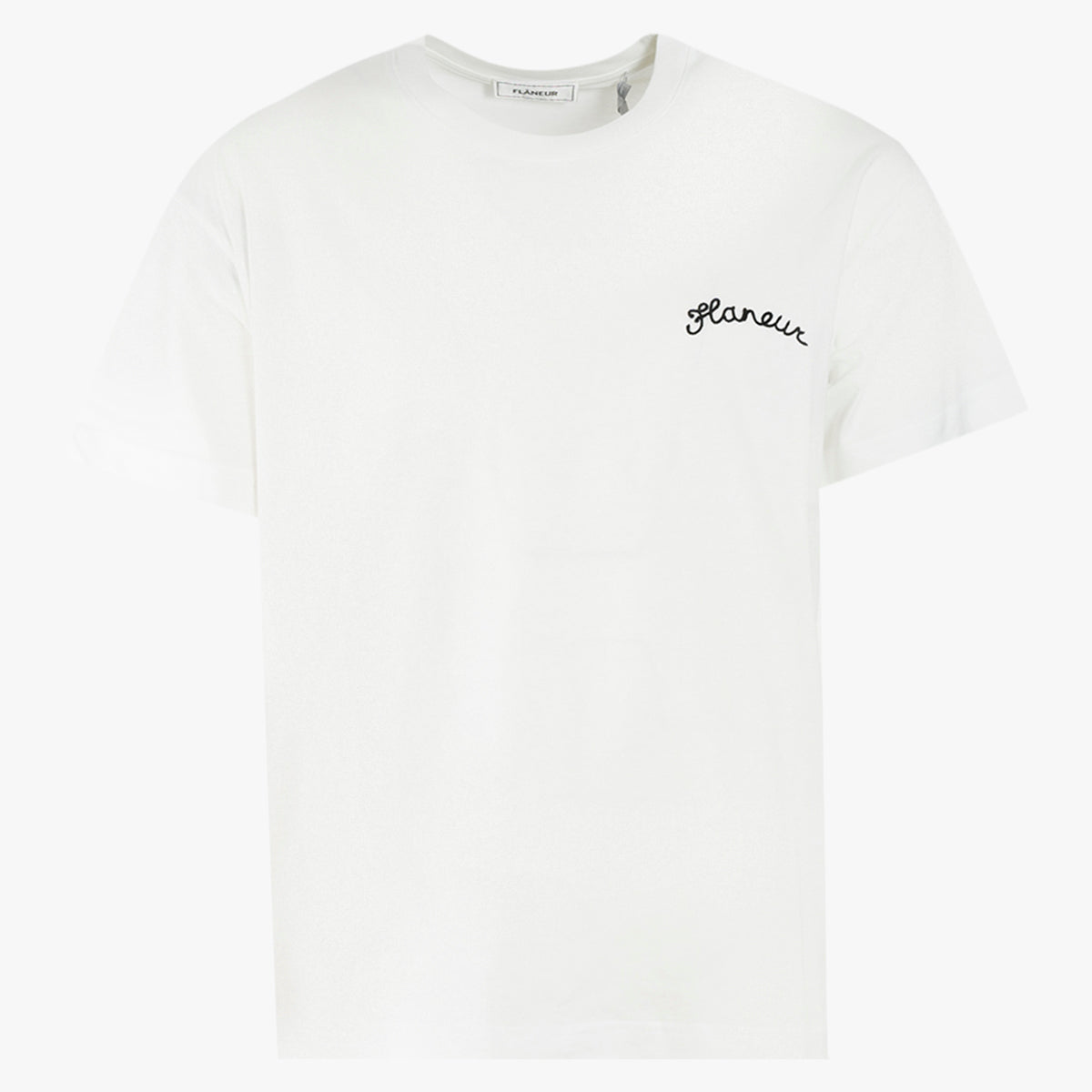 Flaneur T-Shirt Wit | Signature T-Shirt