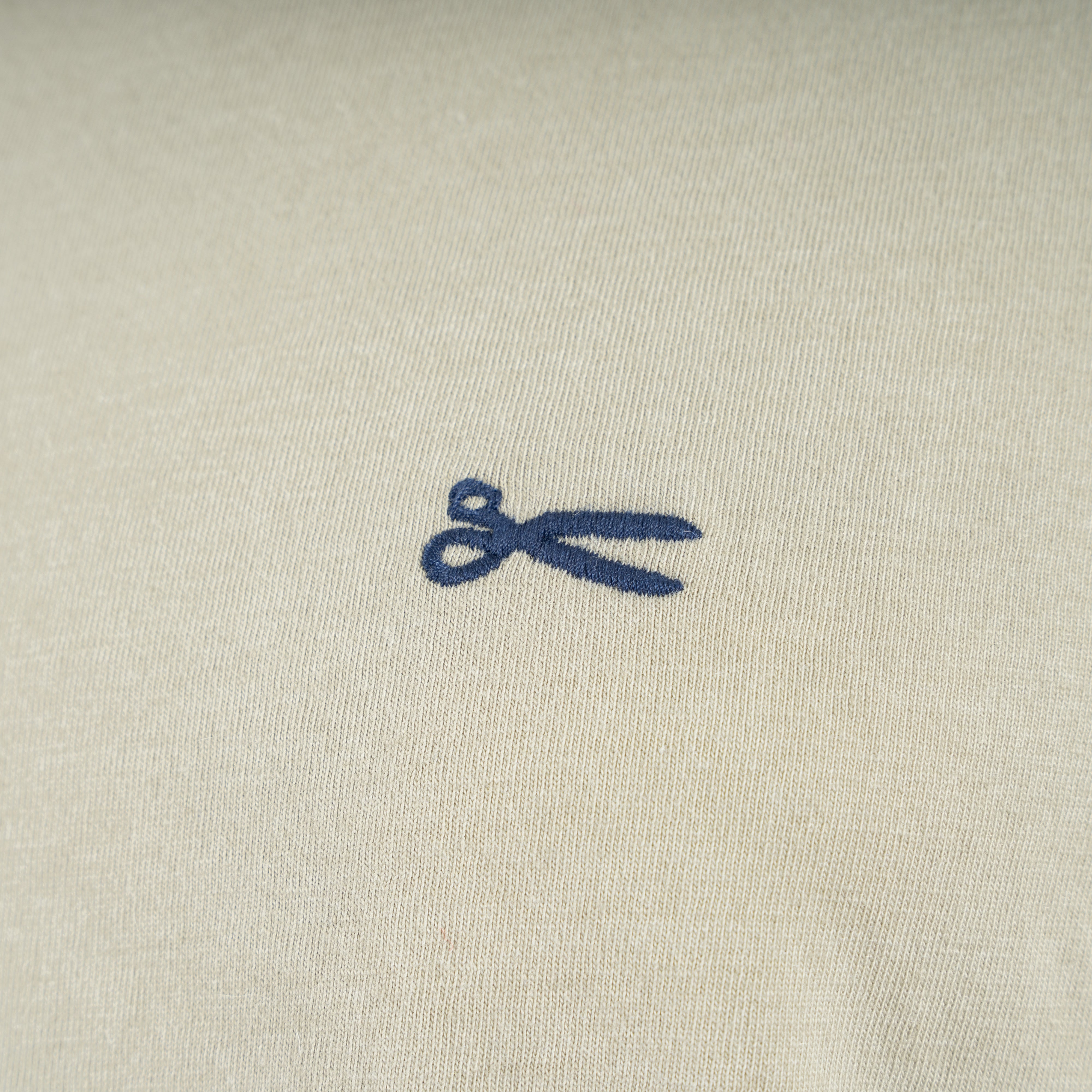 Denham T-Shirt Khaki | Scissor Tee