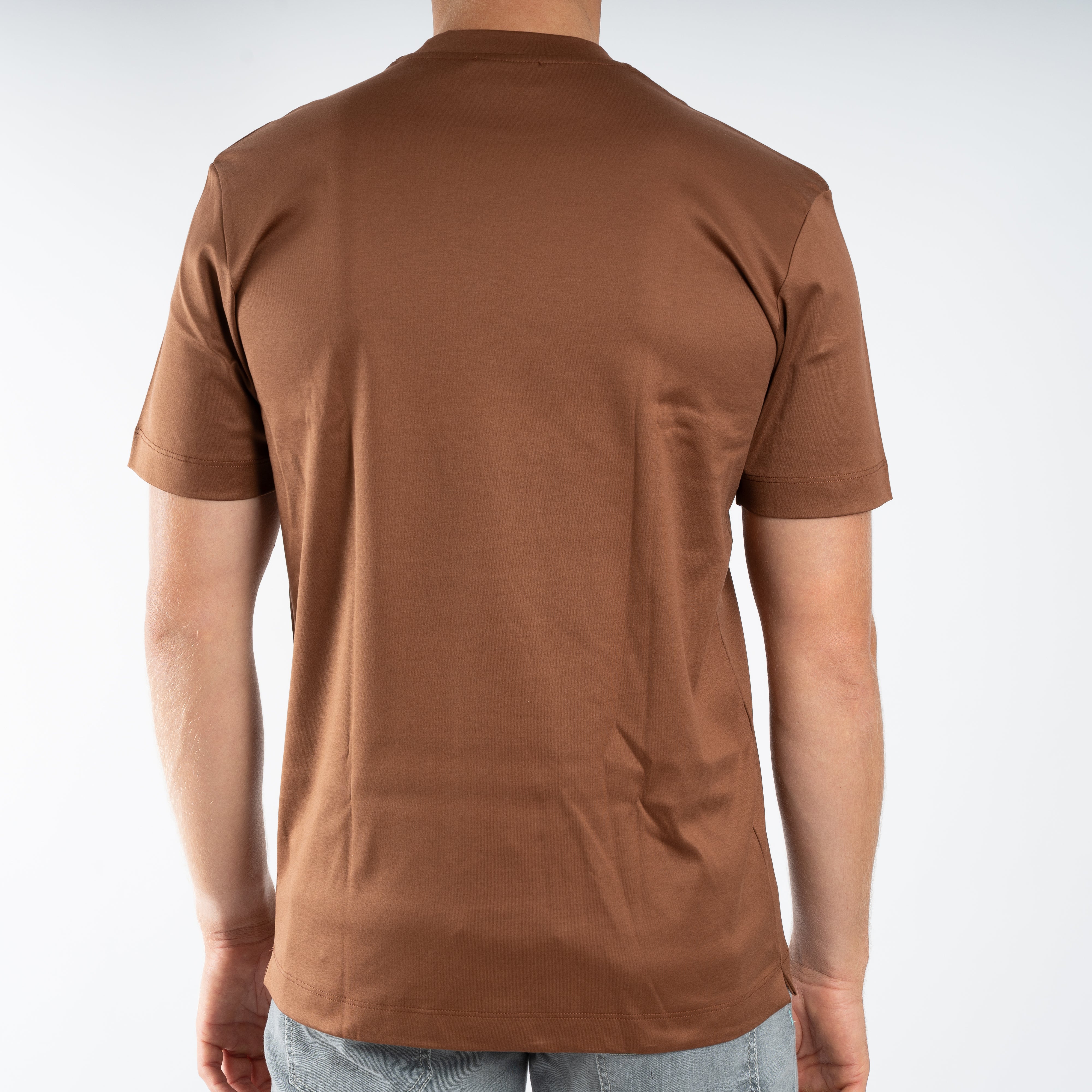 Valenza T-Shirt Brique | Interlock Supima Cotton