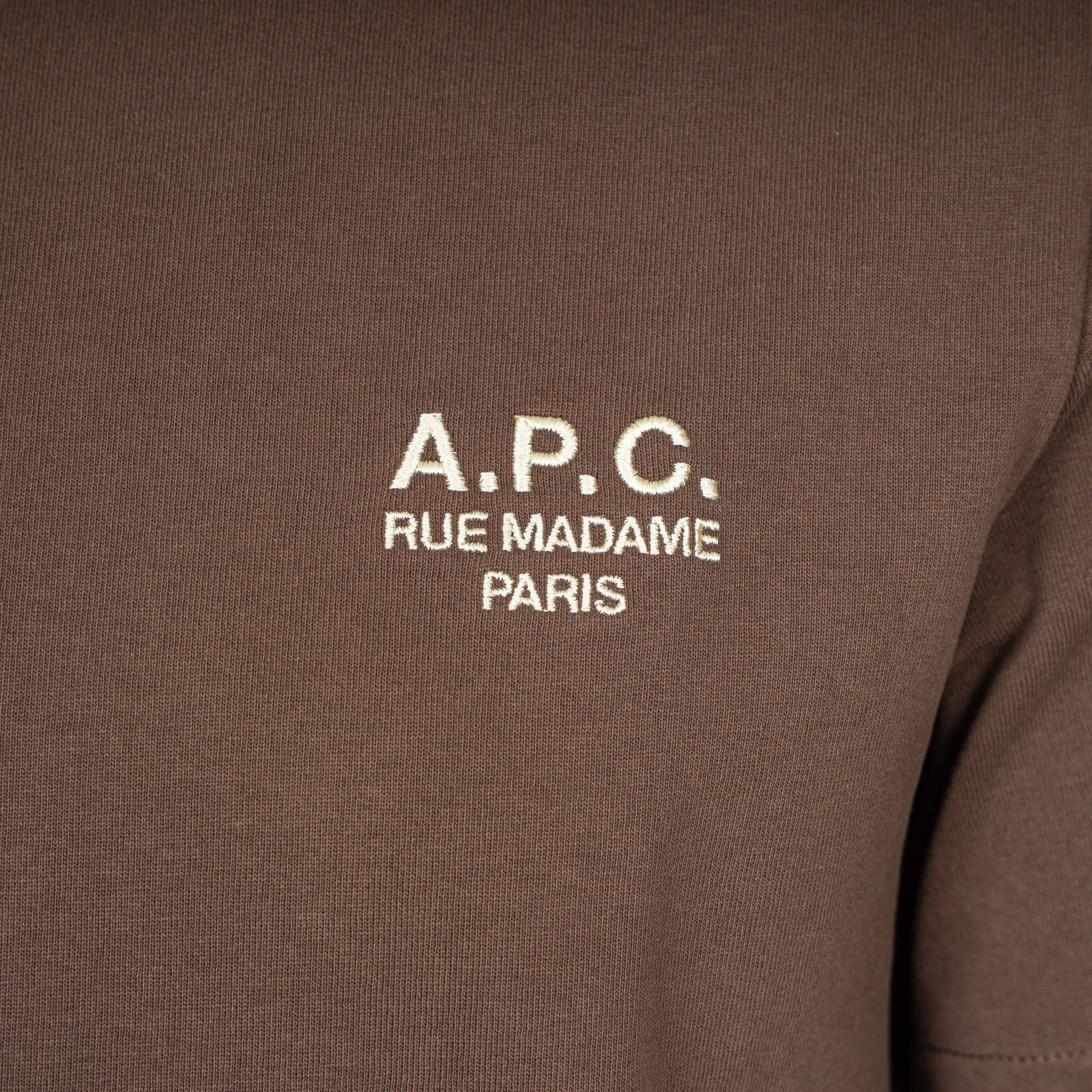 A.P.C. T-Shirt Bruin | Rue Madame