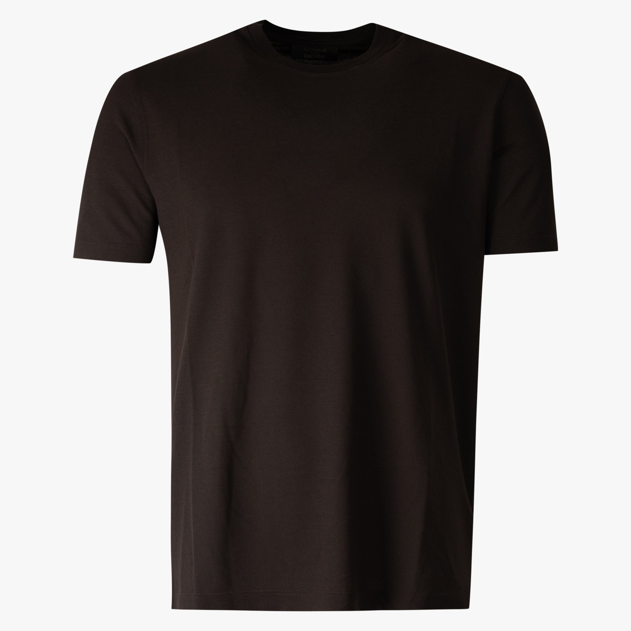 Zanone T-Shirt Donkerbruin | IceCotton