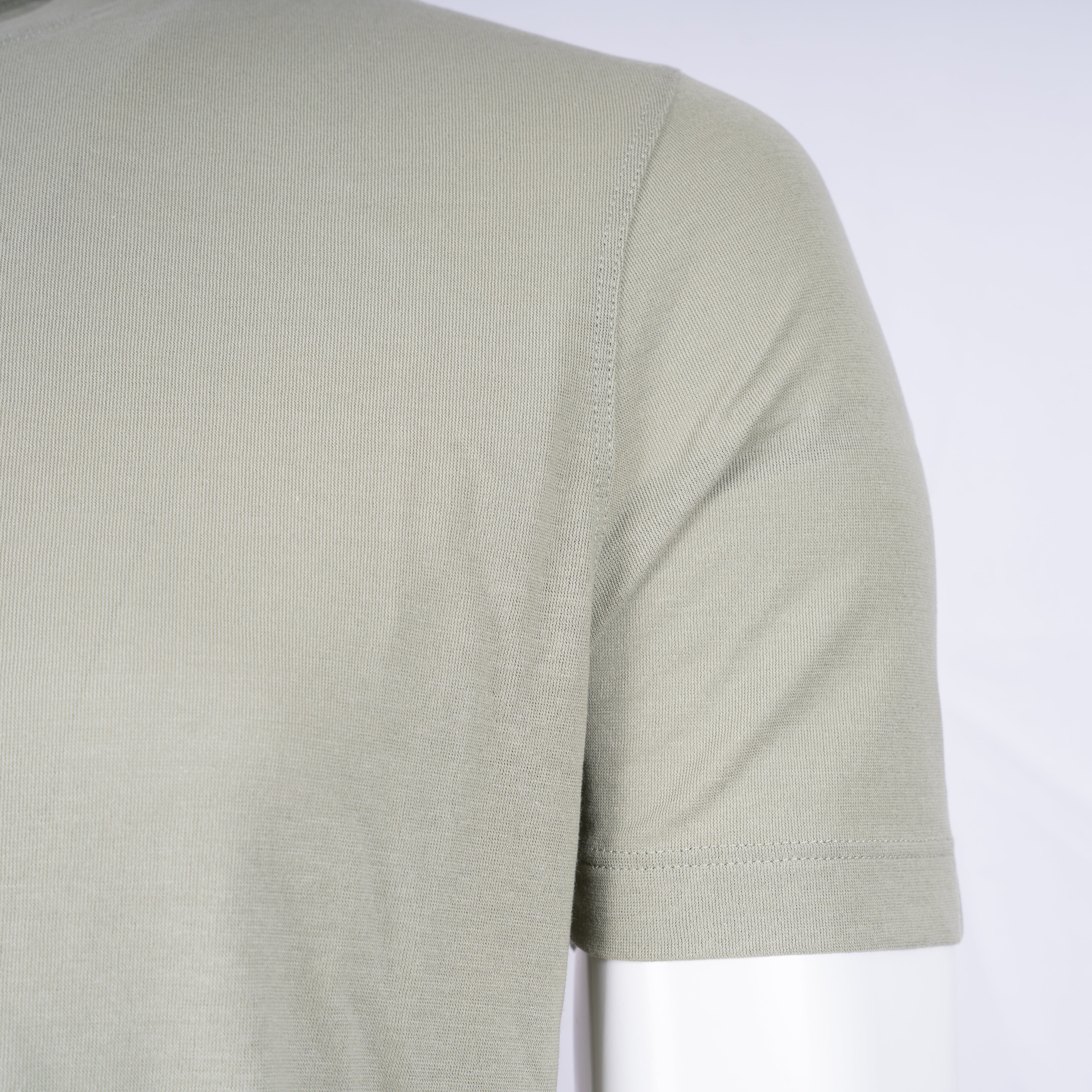 Zanone T-Shirt Lichtgroen | IceCotton