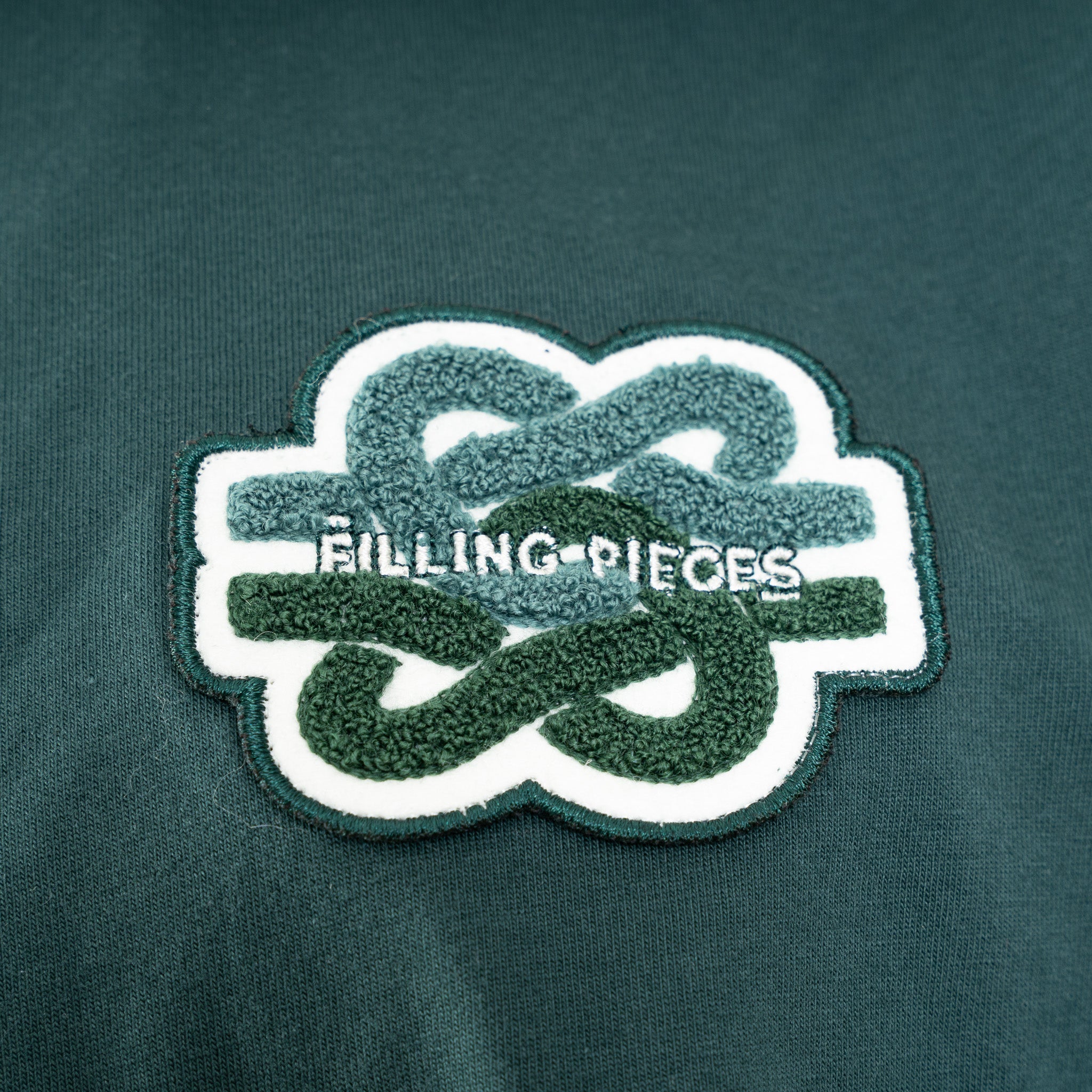 Filling Pieces T-Shirt Groen | Gowtu