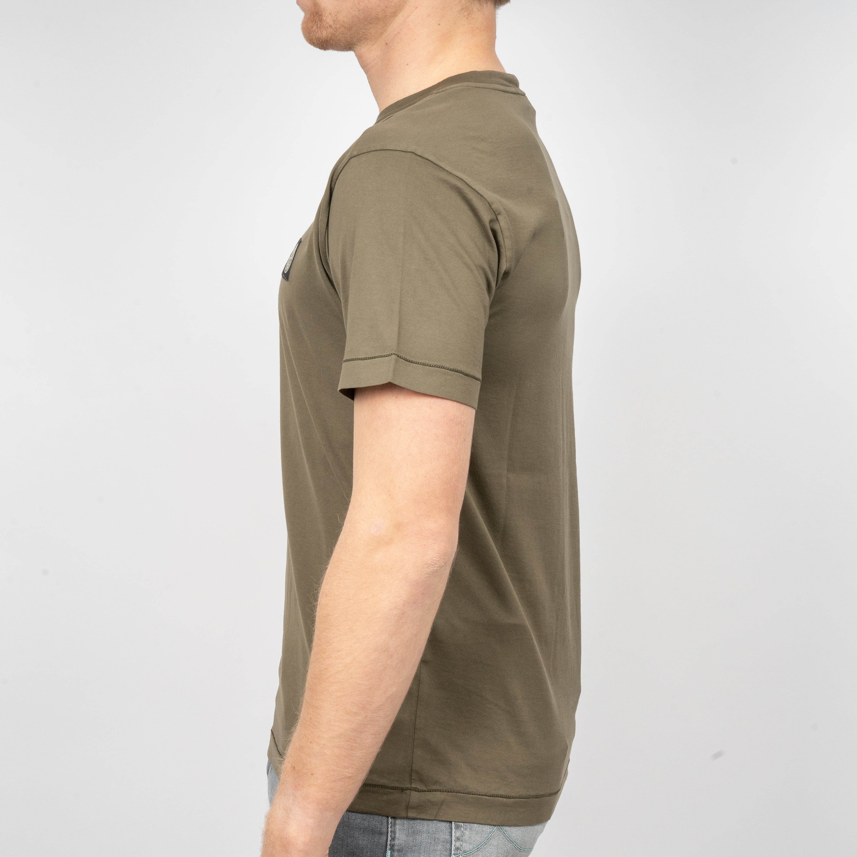 Stone Island Shirt Groen | Cotton Jersey