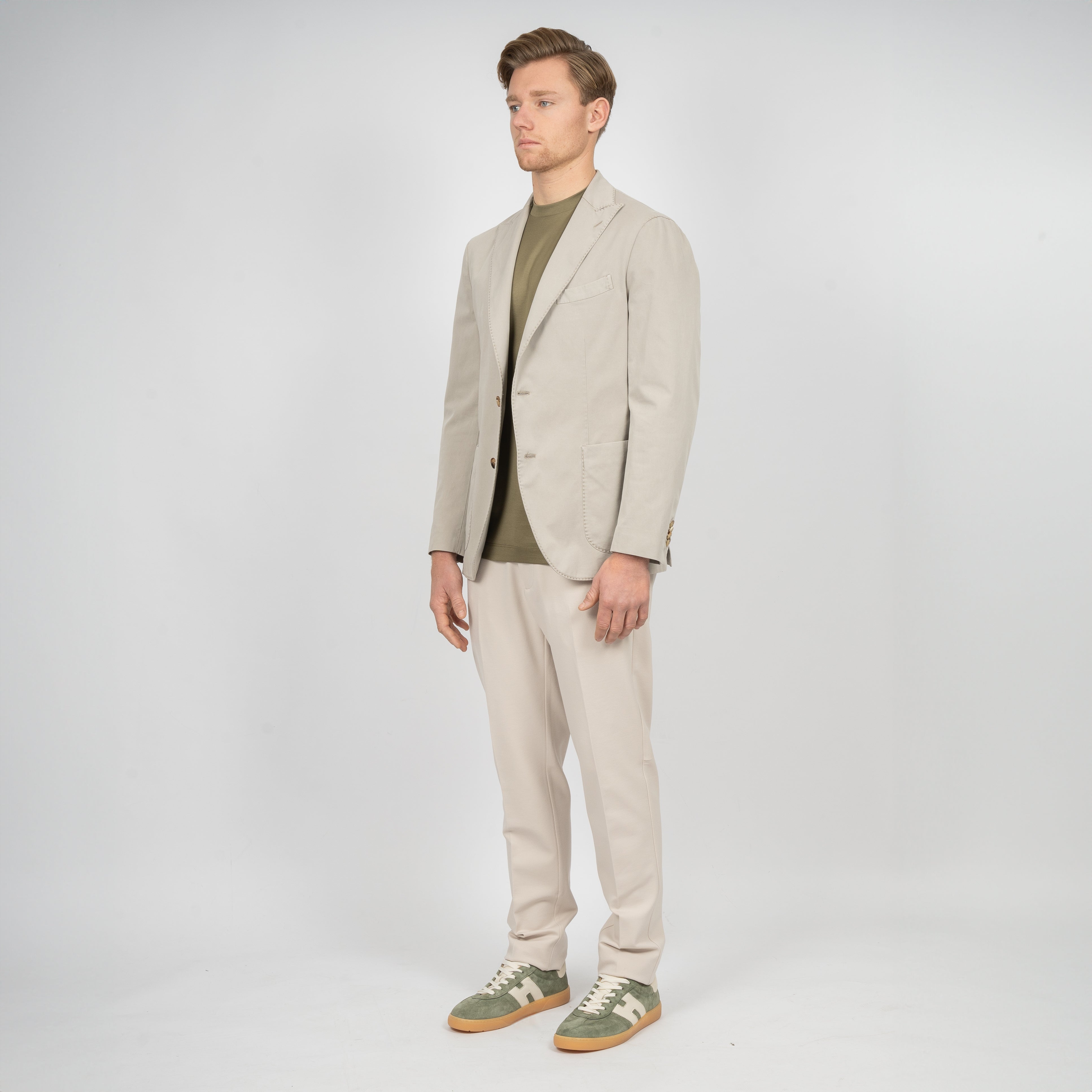 Valenza T-Shirt Legergroen | Interlock Supima Cotton
