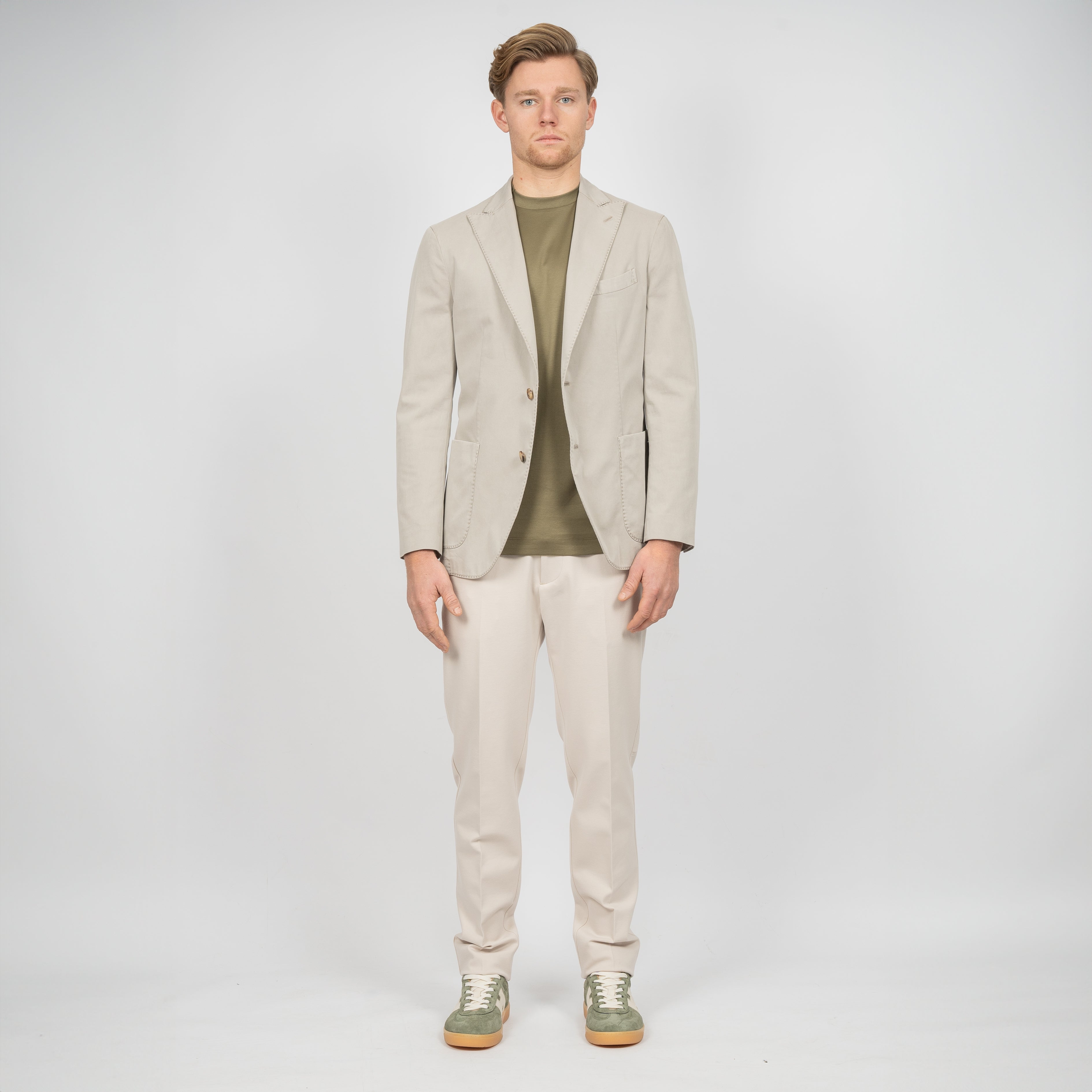 Valenza T-Shirt Legergroen | Interlock Supima Cotton