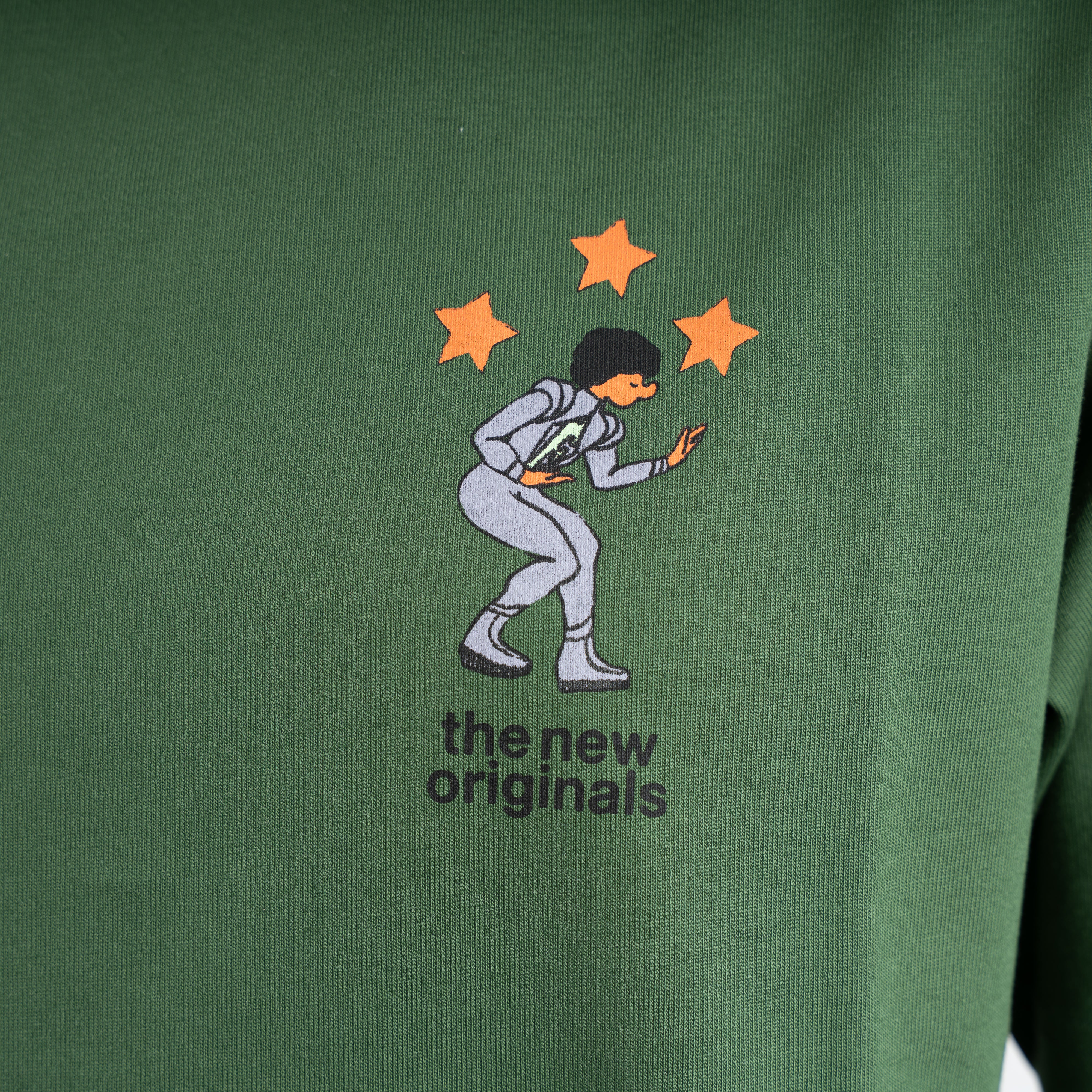 The New Originals T-Shirt Backprint Groen | Stardust Tee