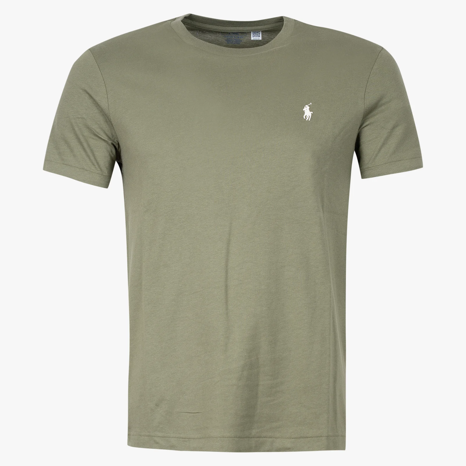 Ralph Lauren T-Shirt Groen | Custom Slim Fit