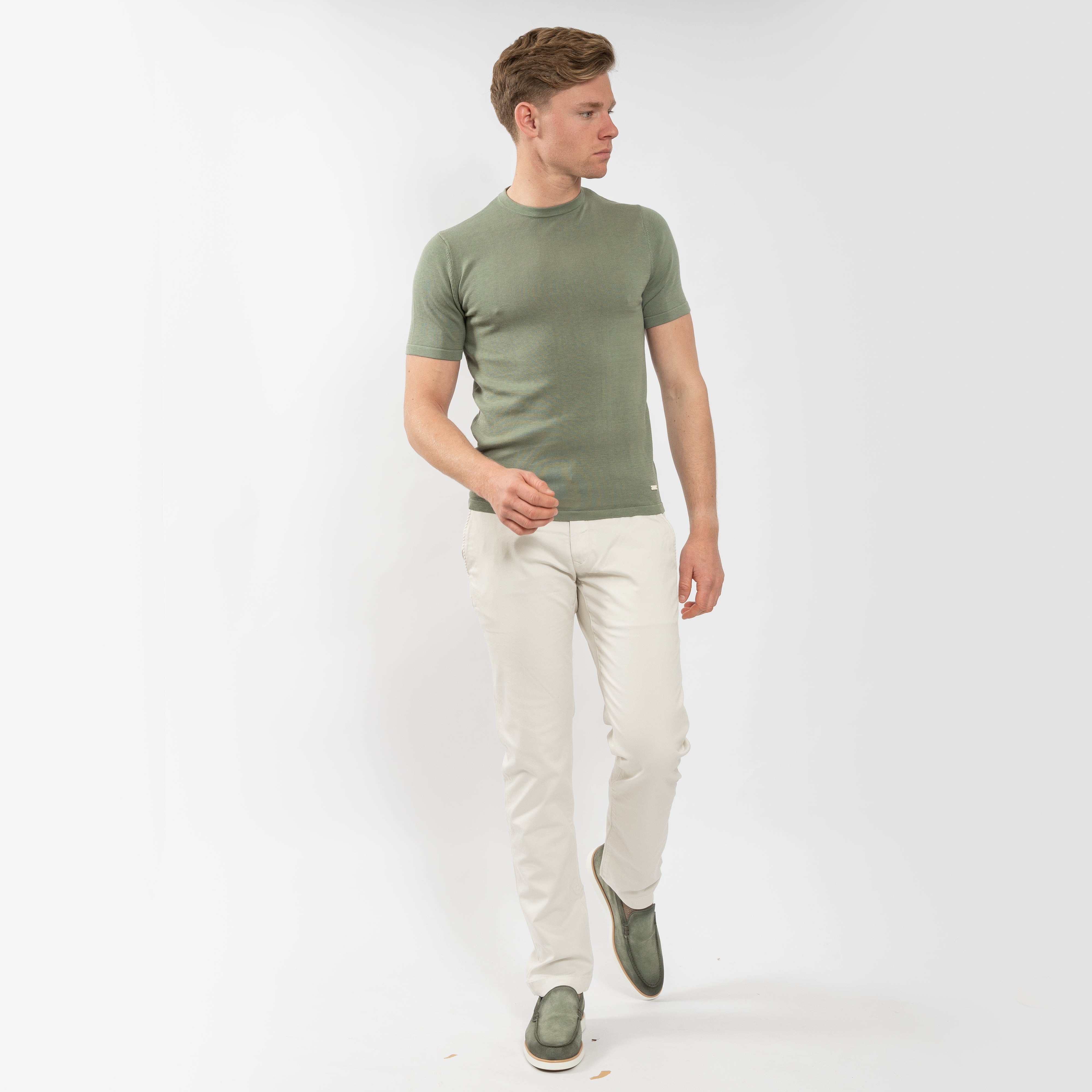 SEVEN DIALS T-Shirt Groen | Faun
