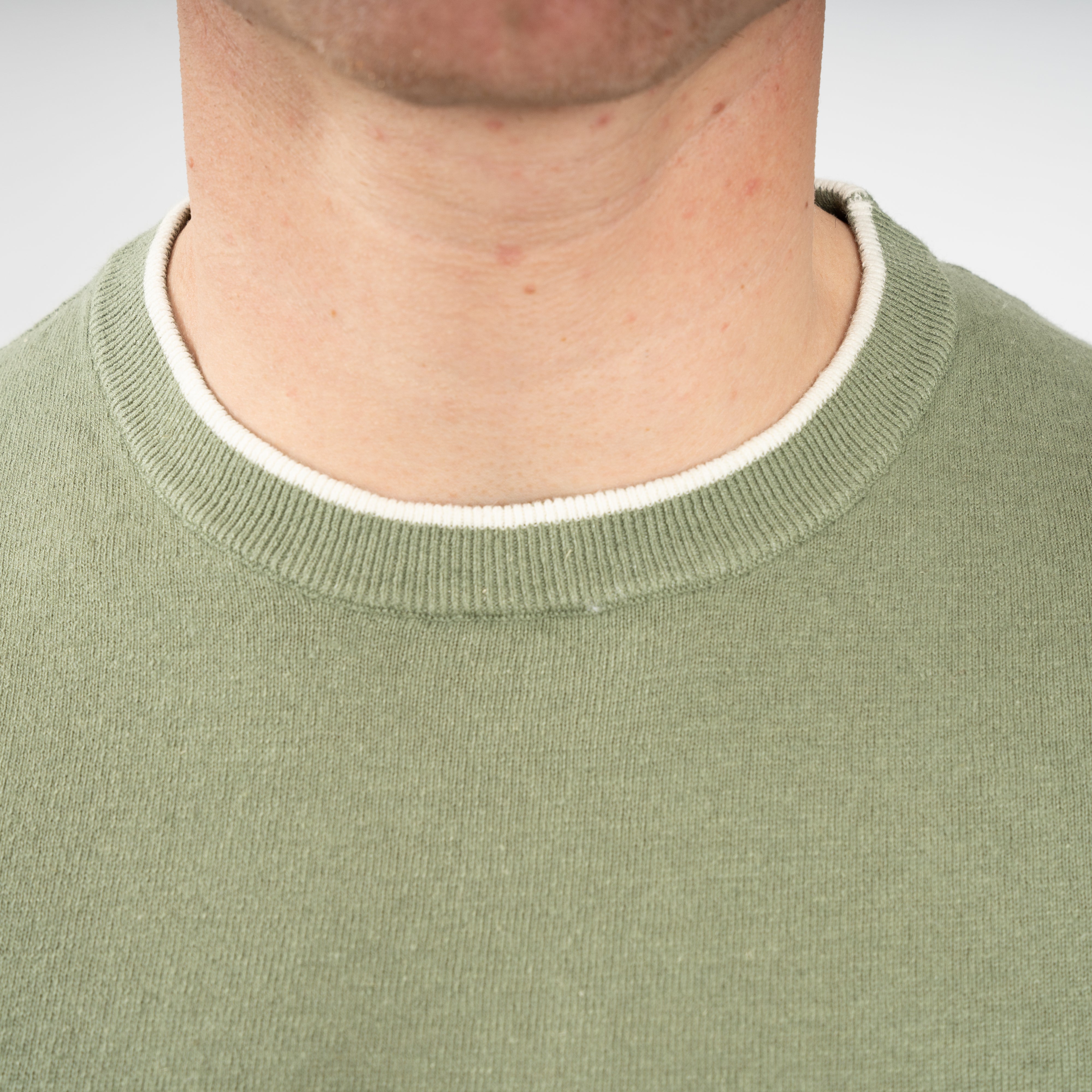 SEVEN DIALS Linnen T-Shirt Groen | Bennett