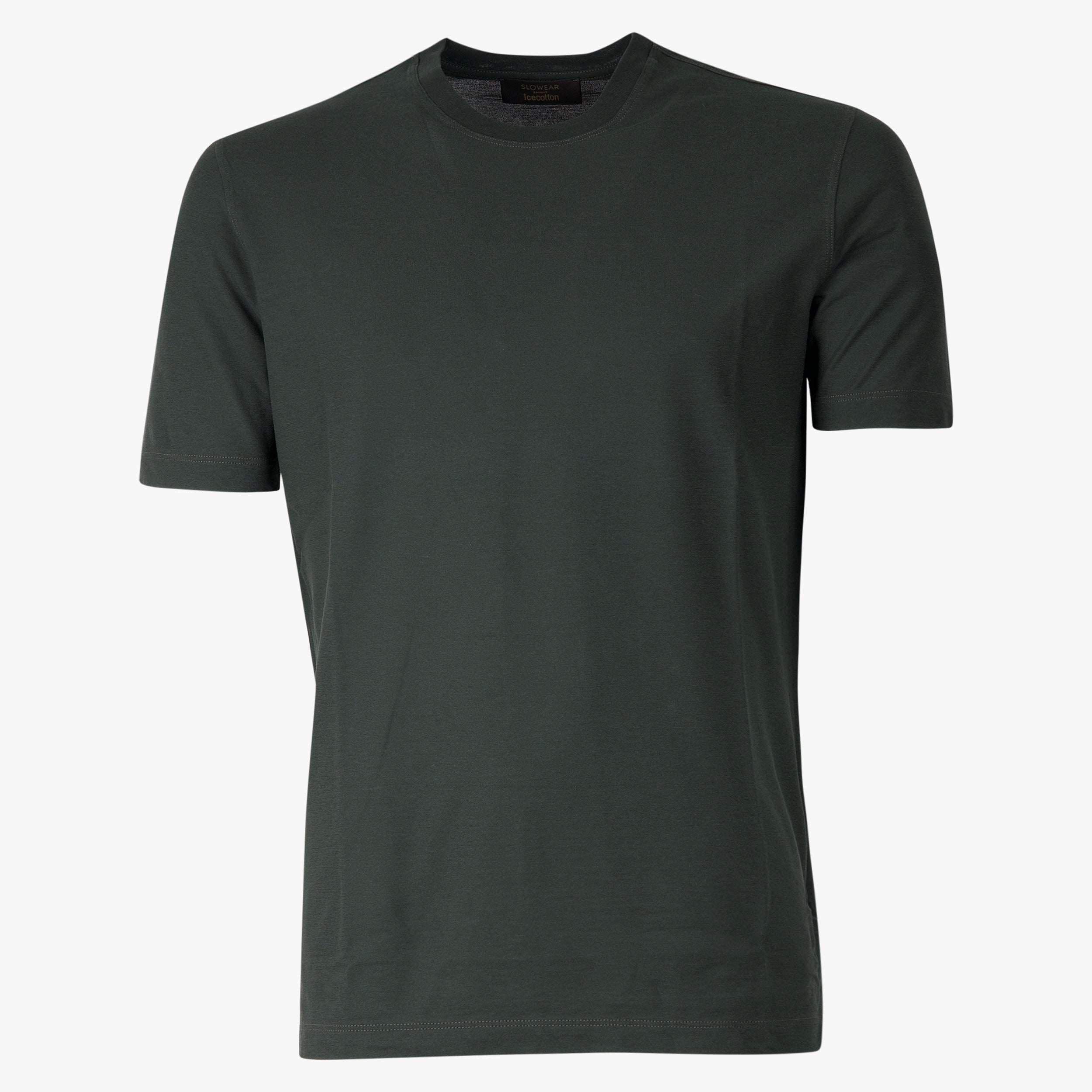 Zanone T-Shirt Donkergroen | IceCotton