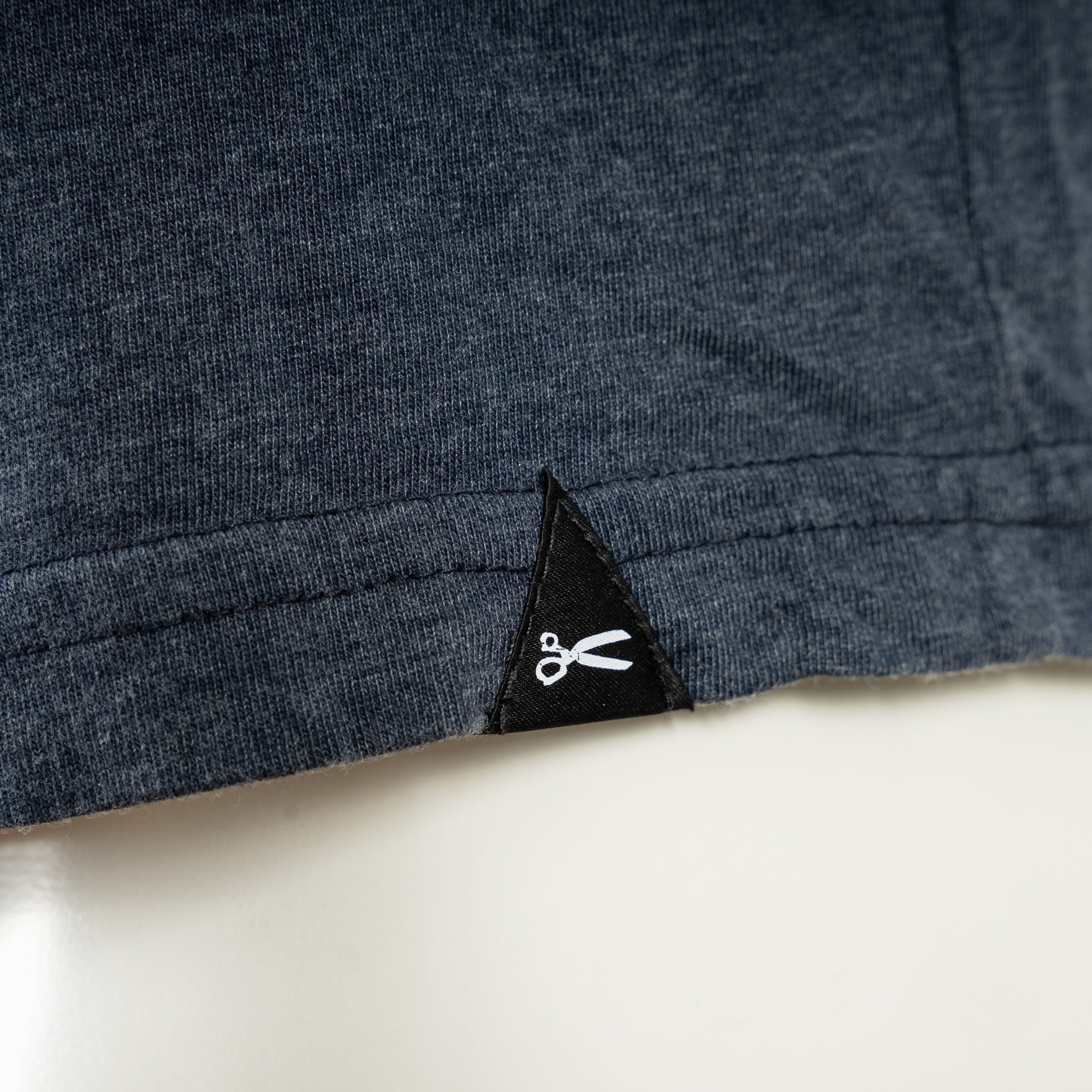 Denham T-Shirt Blauw | Scissor Tee