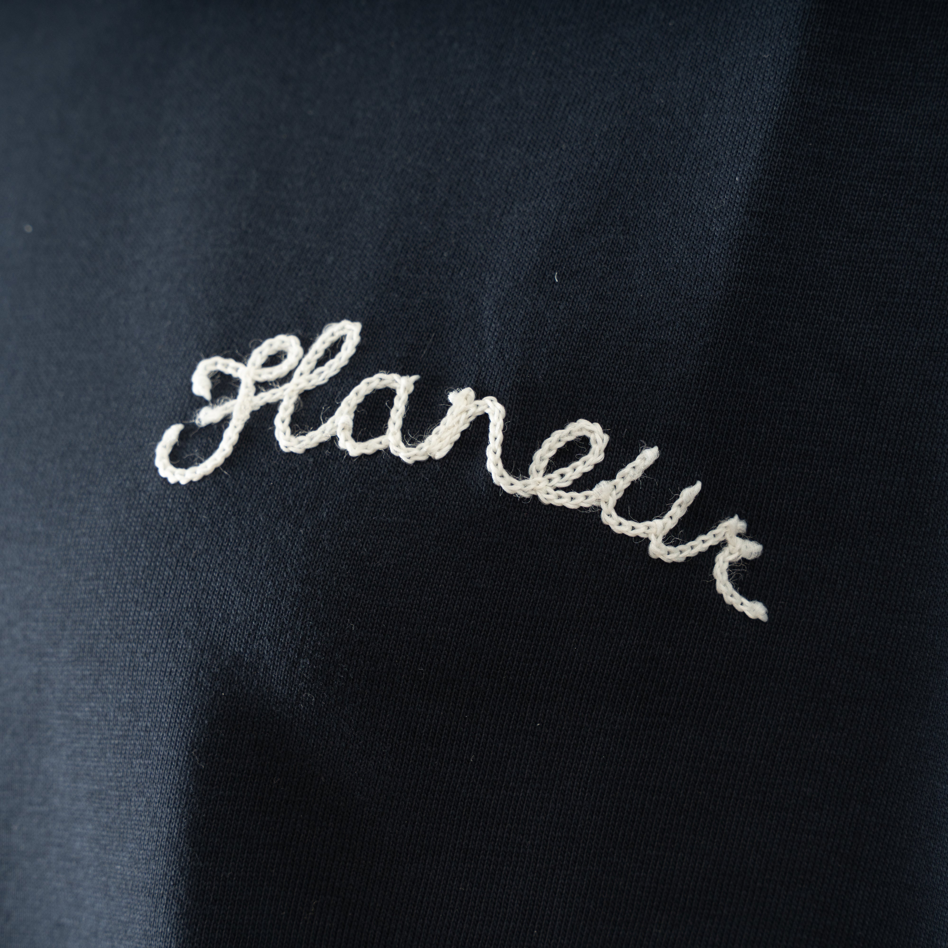 Flaneur T-shirt donkerblauw | Signature