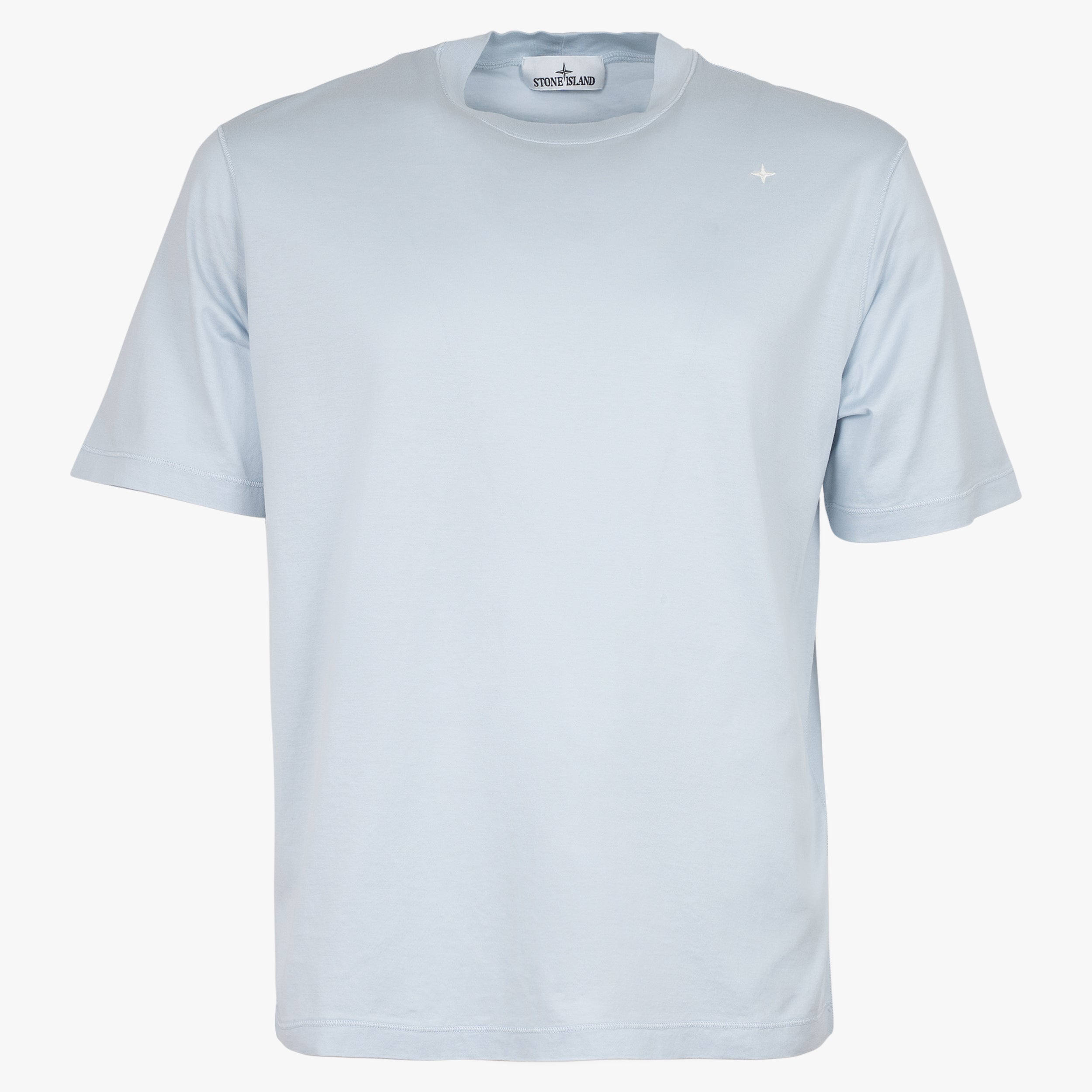 Stone Island T-Shirt Lichtblauw | Stellina