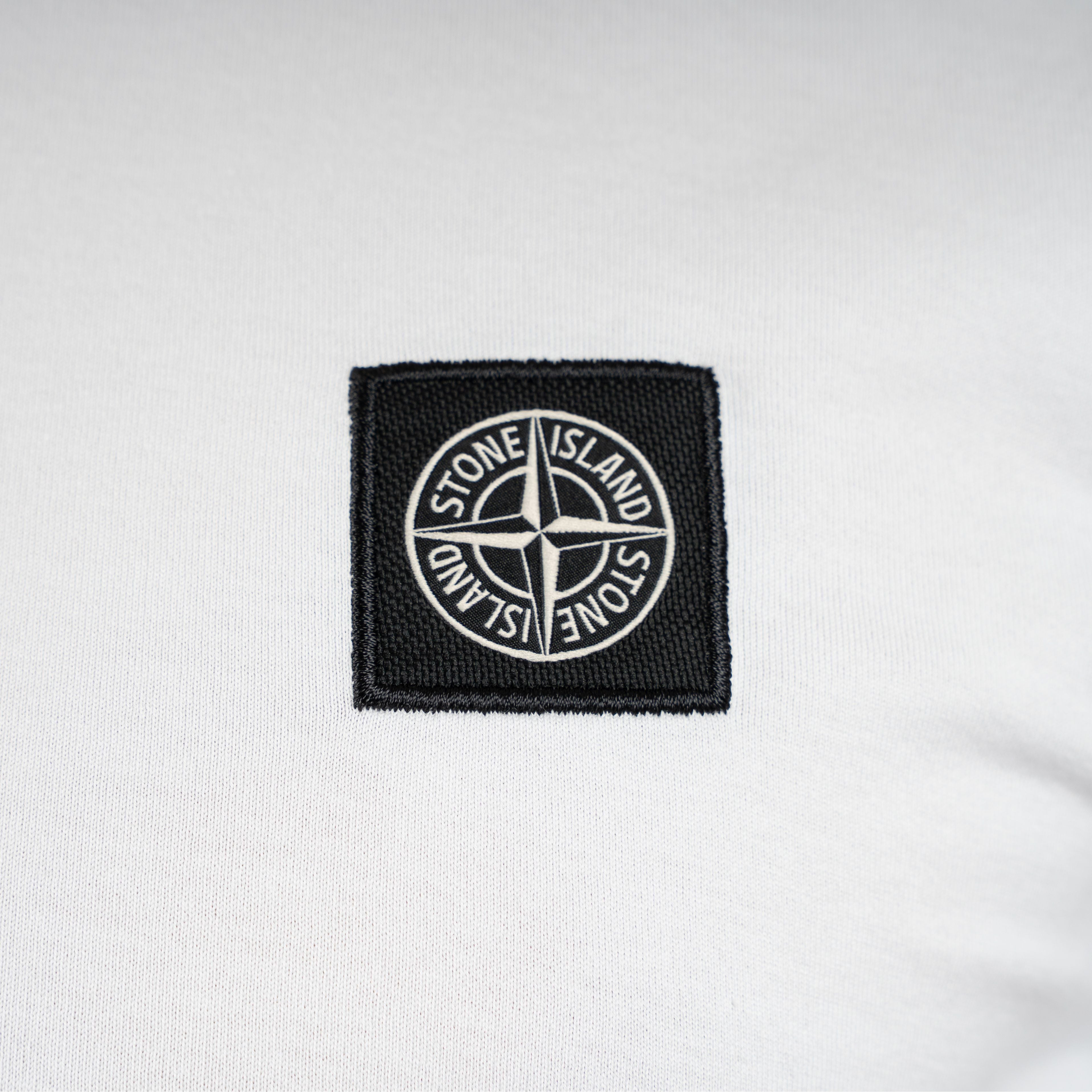 Stone Island T-Shirt Lichtblauw | 60/2 Cotton Jersey
