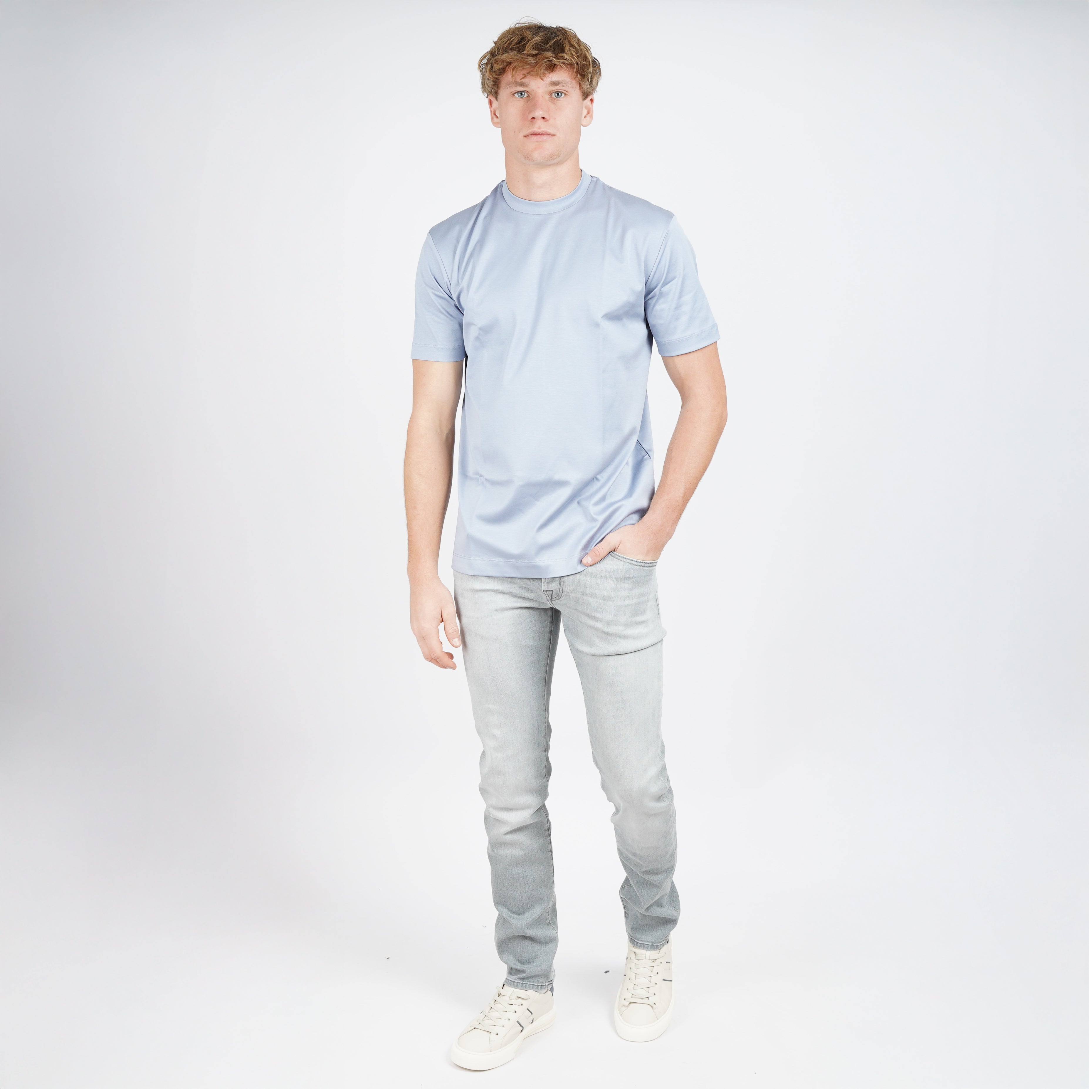 Valenza T-Shirt Lavendel | Interlock Supima Cotton