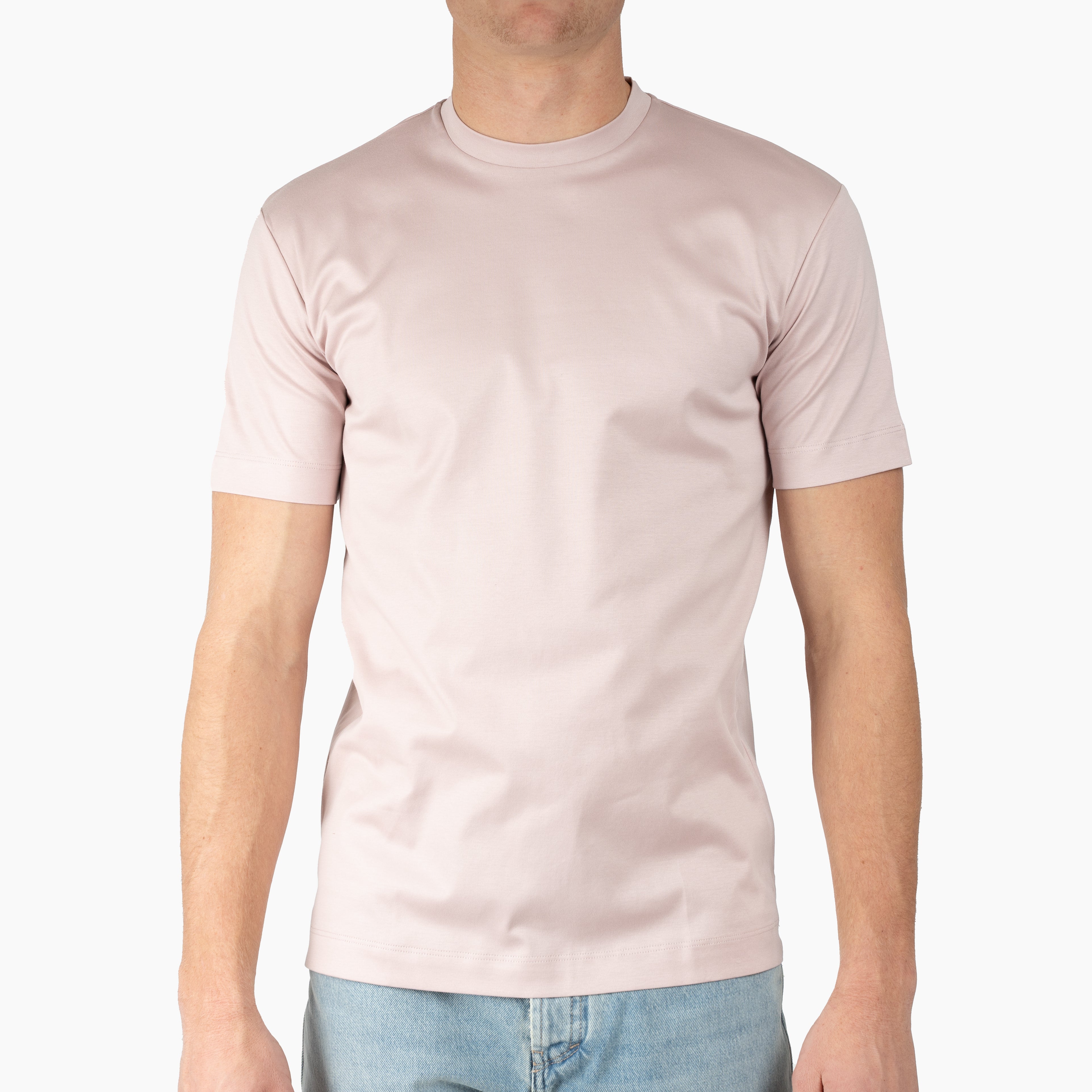 Valenza T-Shirt Roze | Interlock Supima Cotton