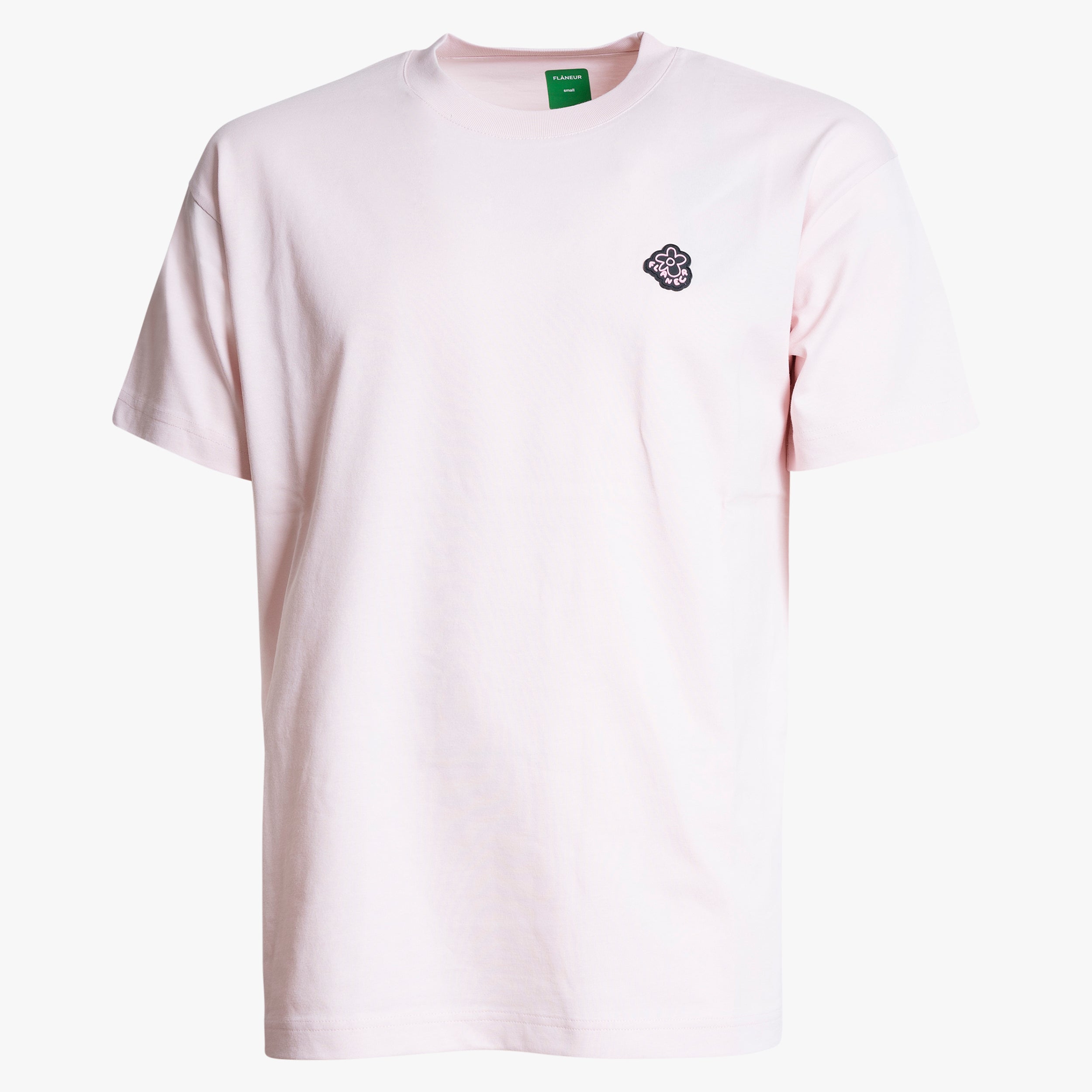 Flaneur T-Shirt Roze | Rubber Blossom