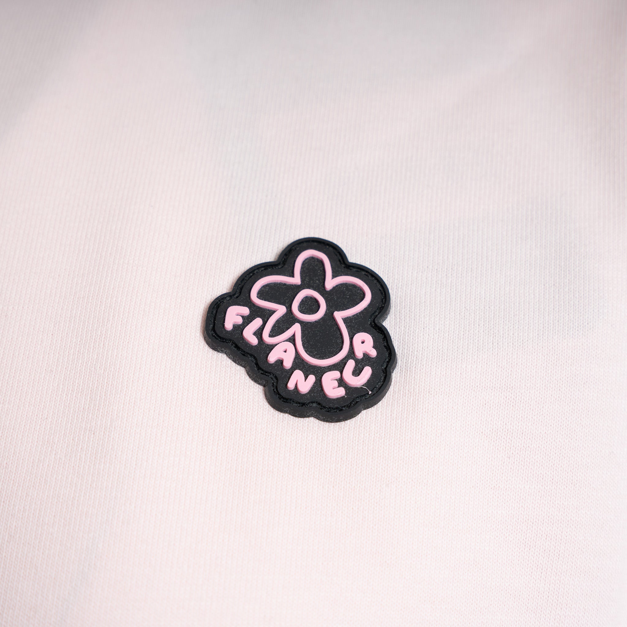 Flaneur T-Shirt Roze | Rubber Blossom