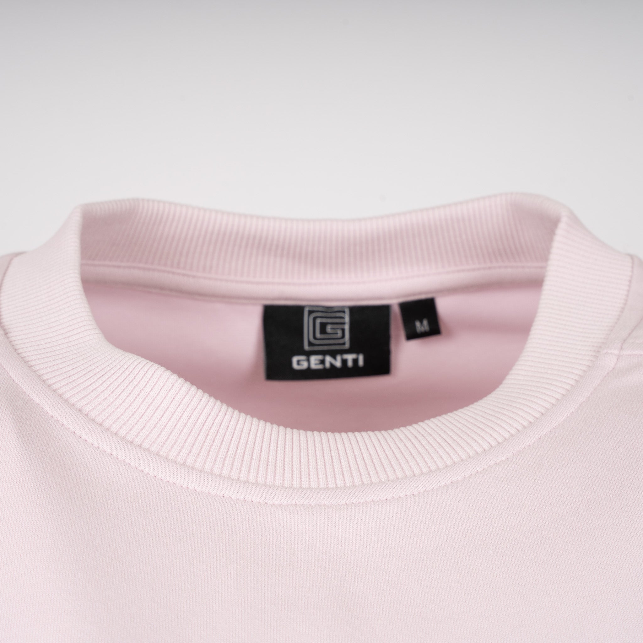 Genti T-Shirt Roze | Relaxed Fit Cotton Tech