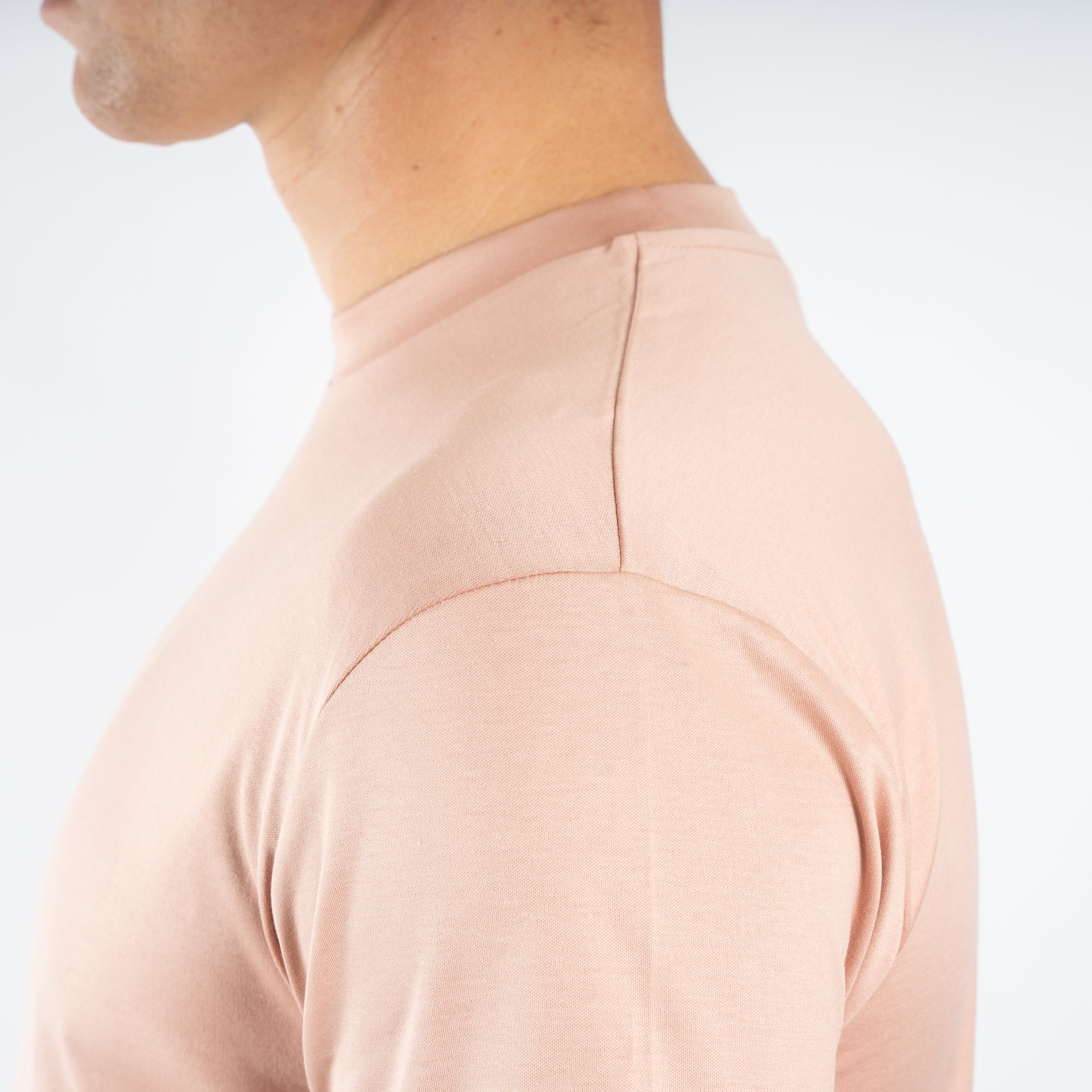 Valenza T-Shirt Zacht Roze | Interlock Supima Cotton