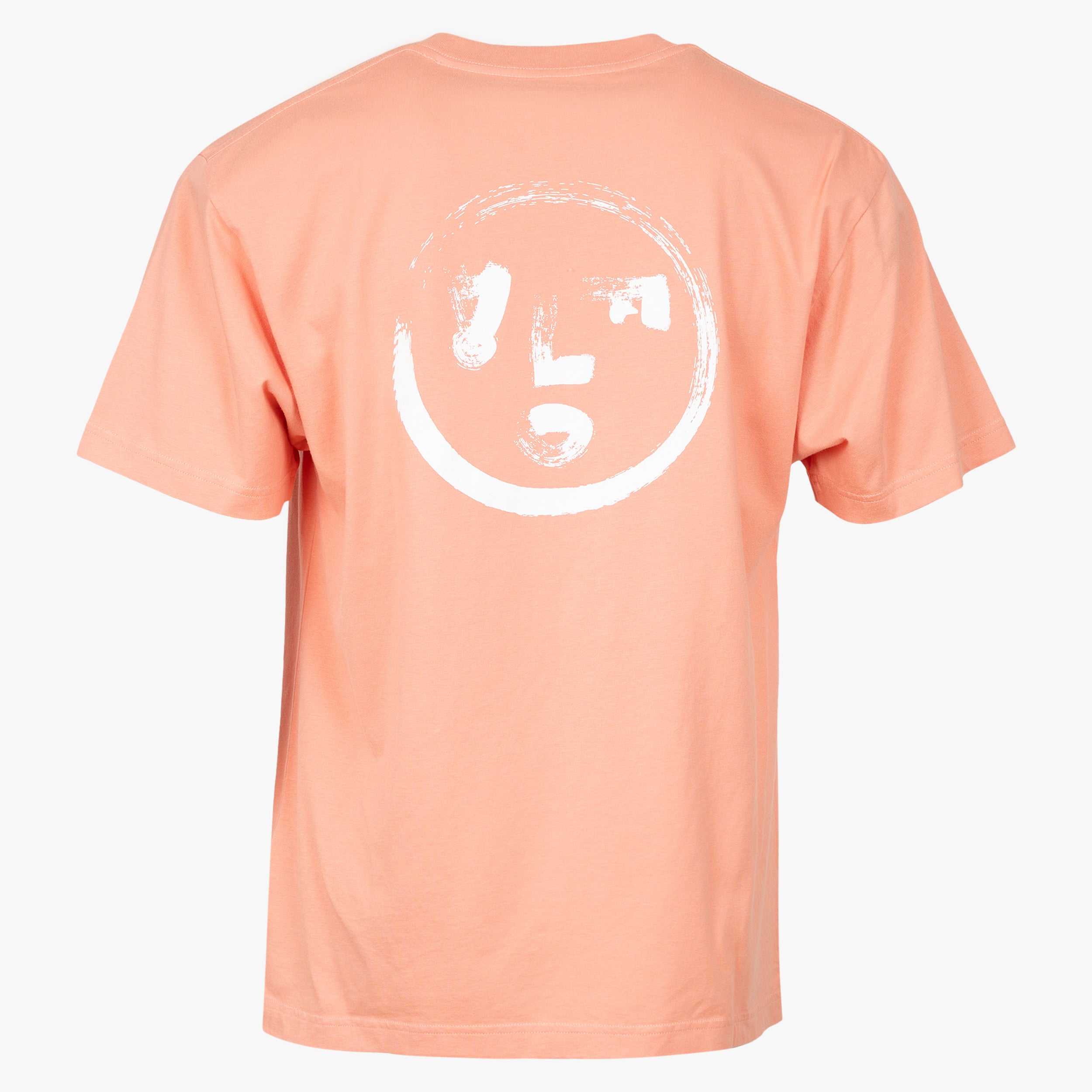 Olaf T-Shirt Backprint Roze | Brushstroke Face