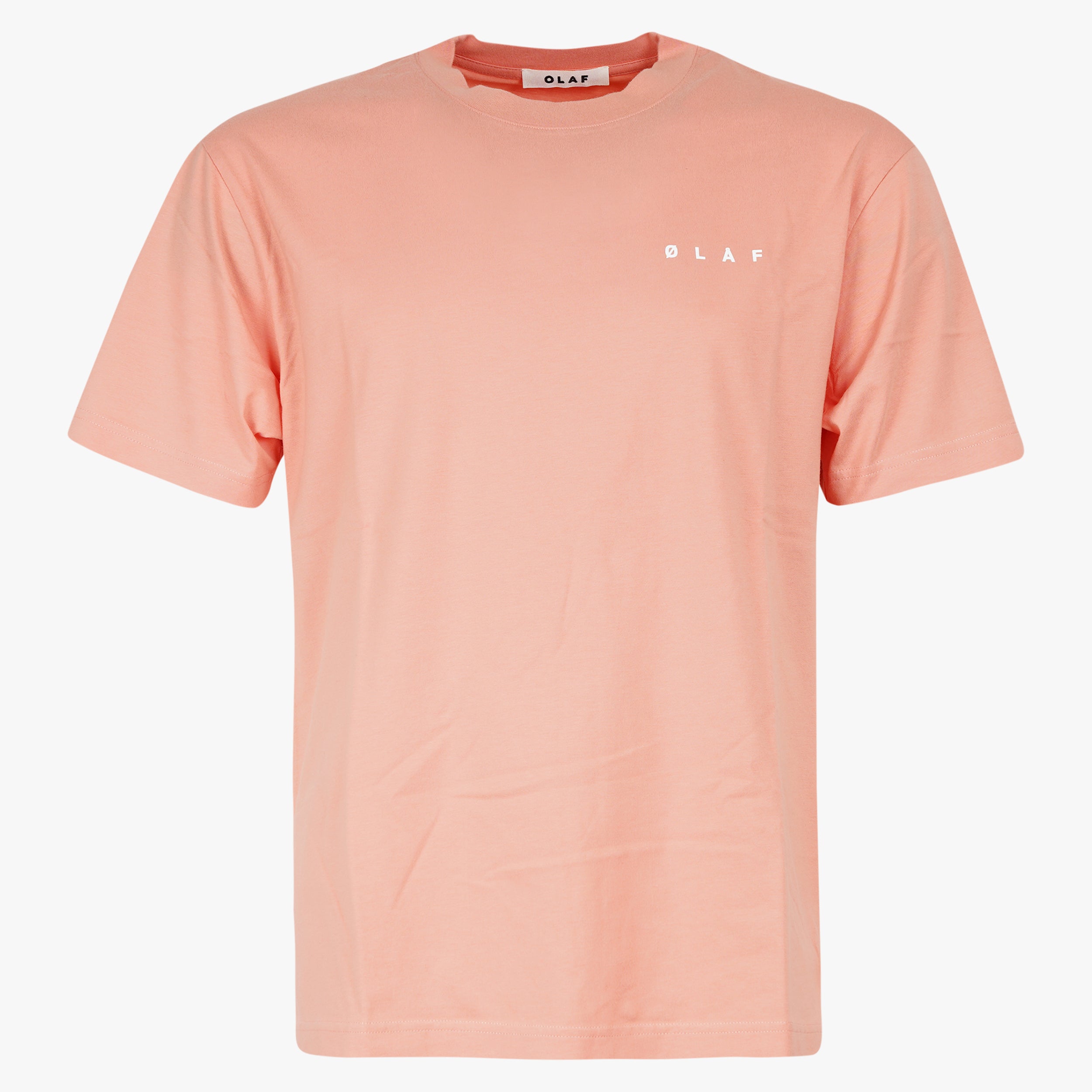 Olaf T-Shirt Backprint Roze | Brushstroke Face