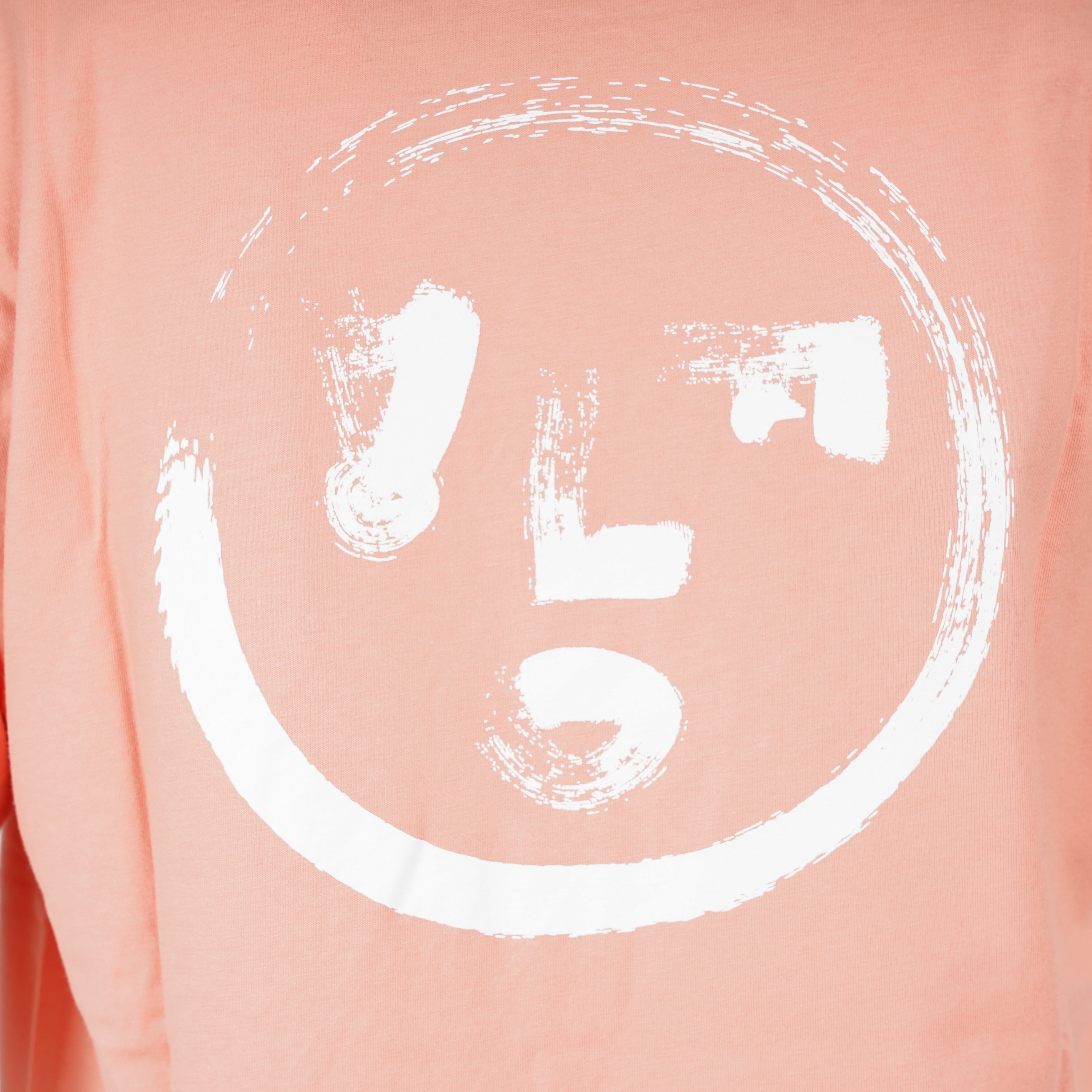 Olaf T-Shirt Backprint Roze | Brushstroke Face