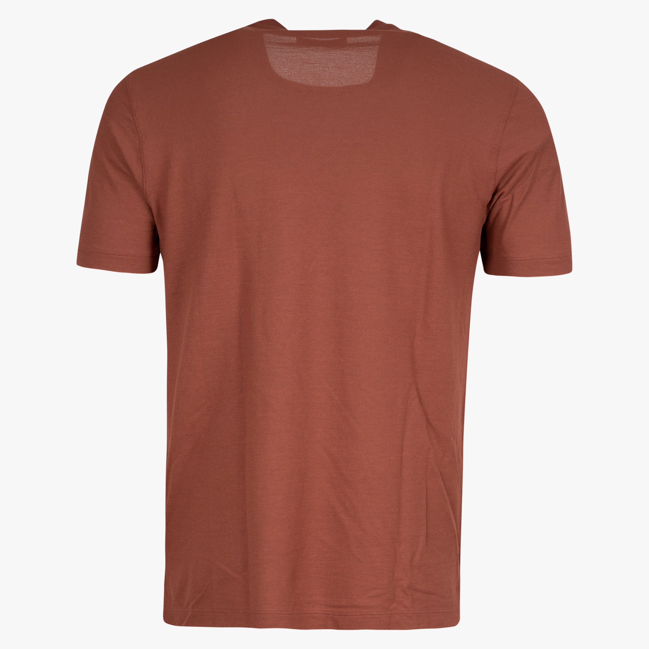 Zanone T-Shirt Roestbruin | IceCotton