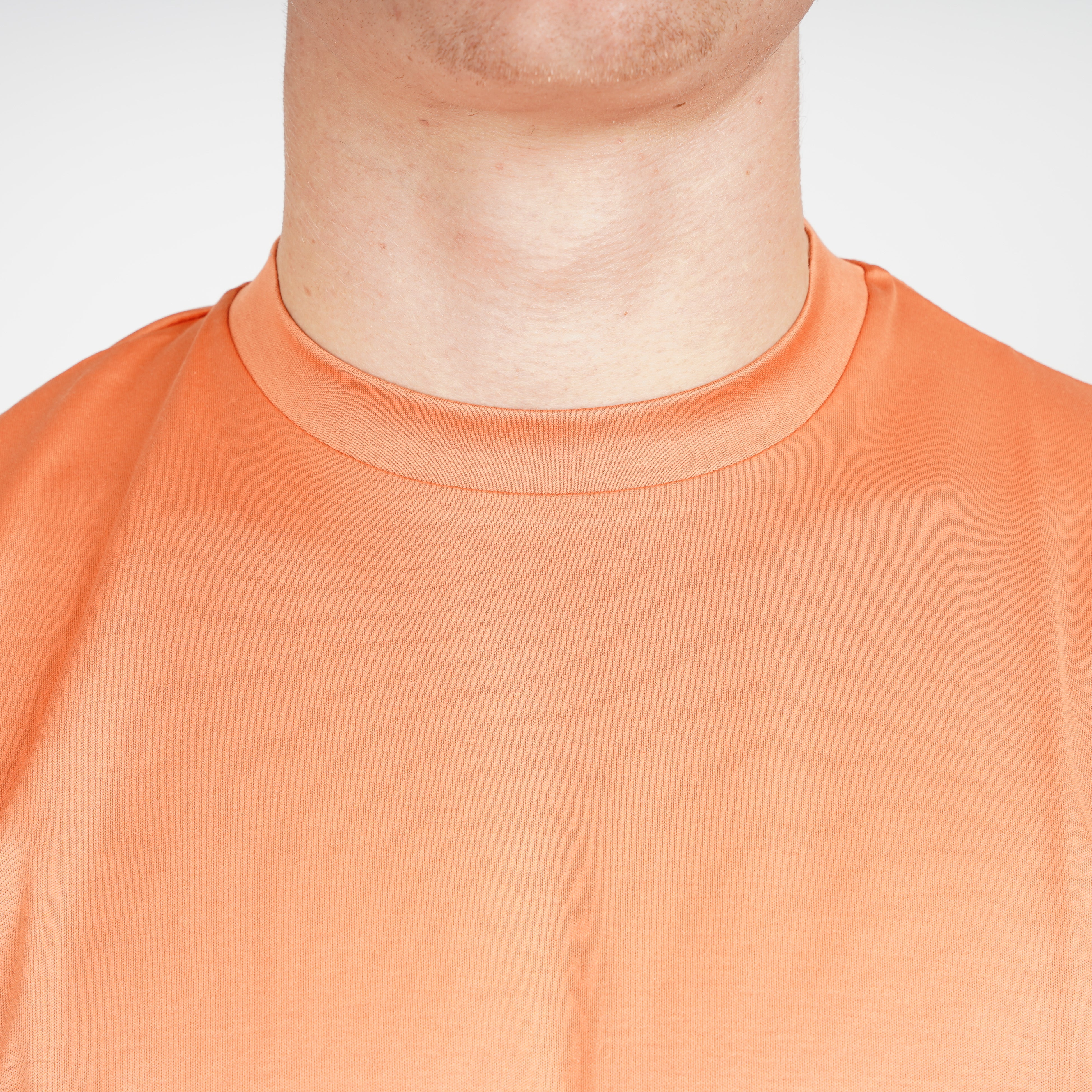 Valenza T-Shirt Oranje | Interlock Supima Cotton