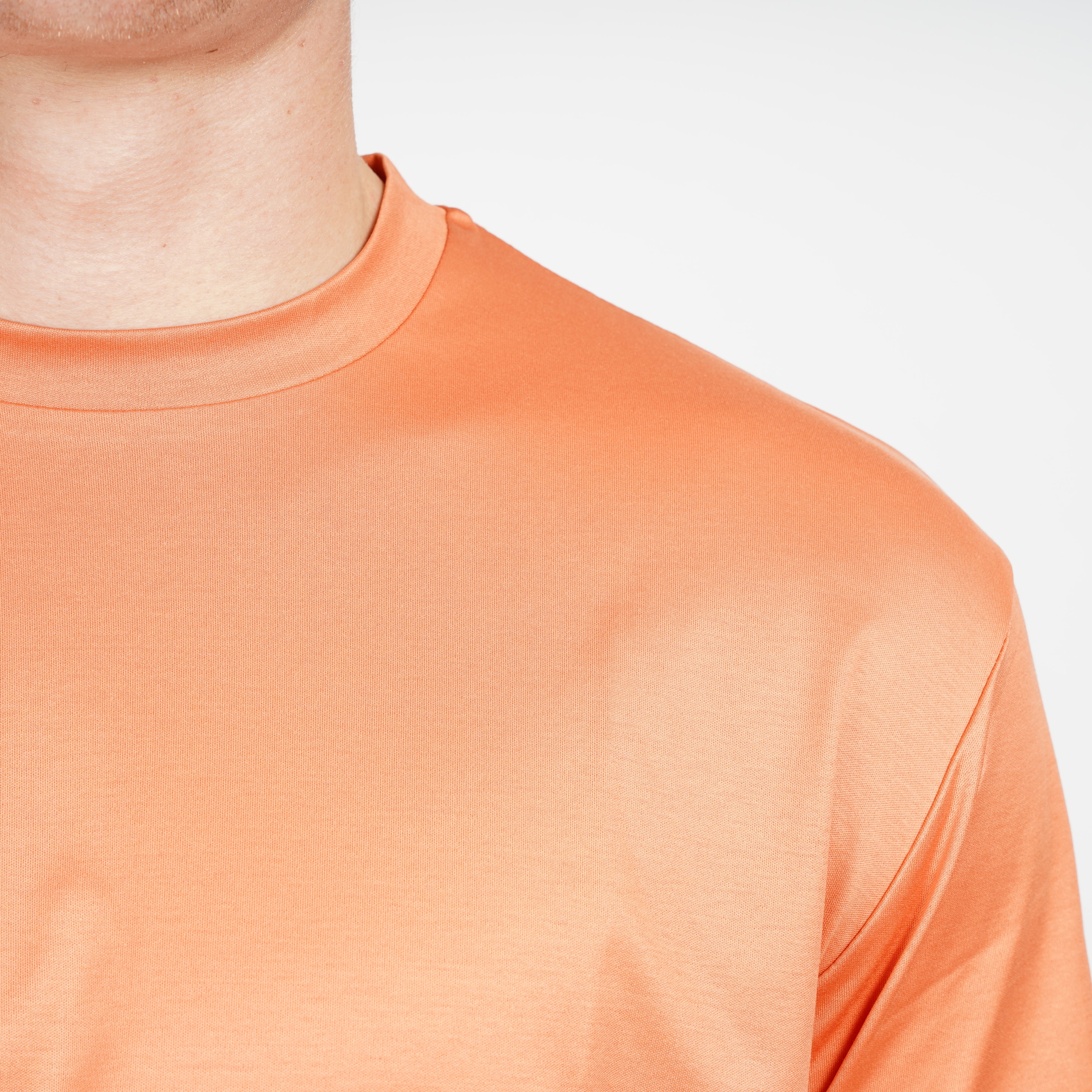 Valenza T-Shirt Oranje | Interlock Supima Cotton