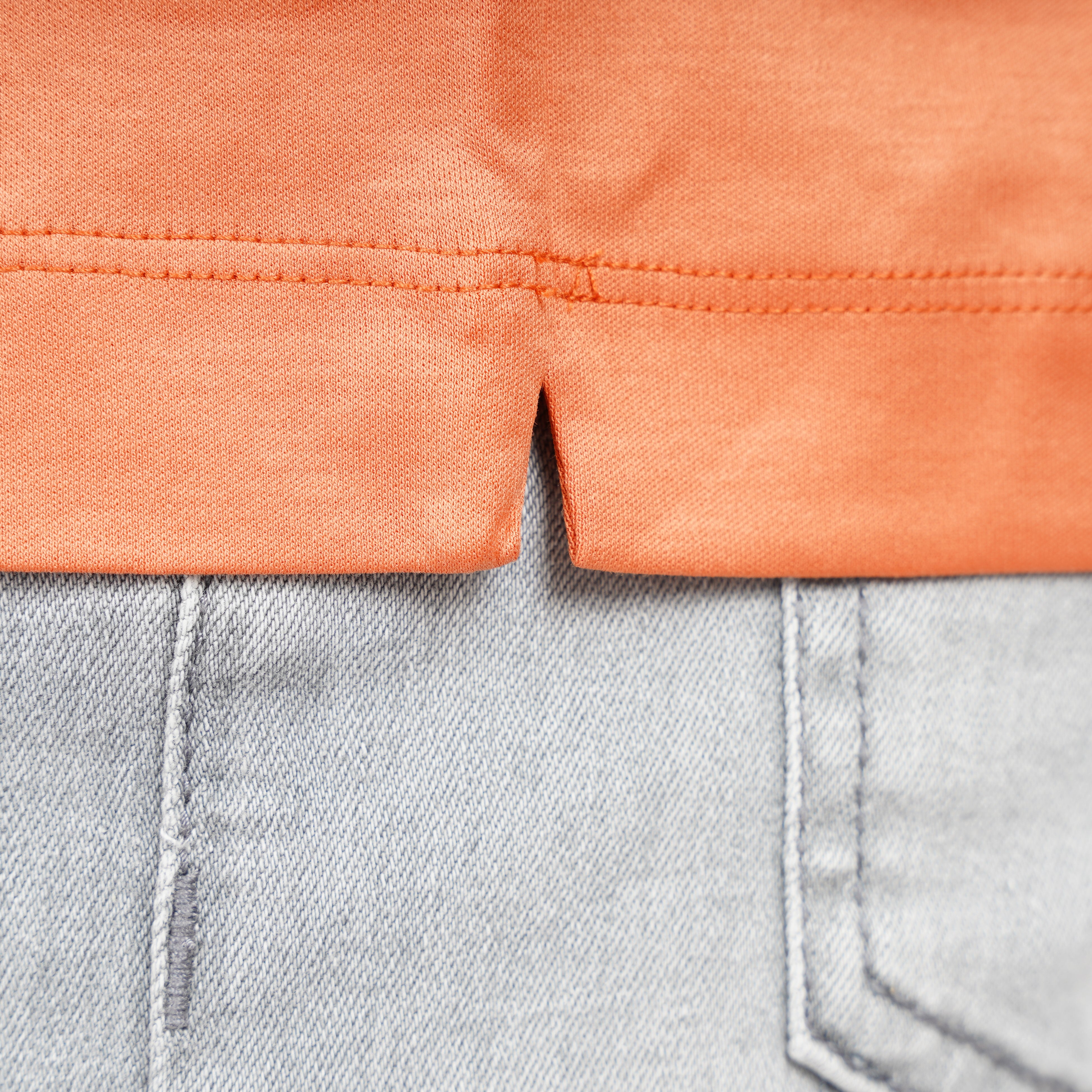 Valenza T-Shirt Oranje | Interlock Supima Cotton