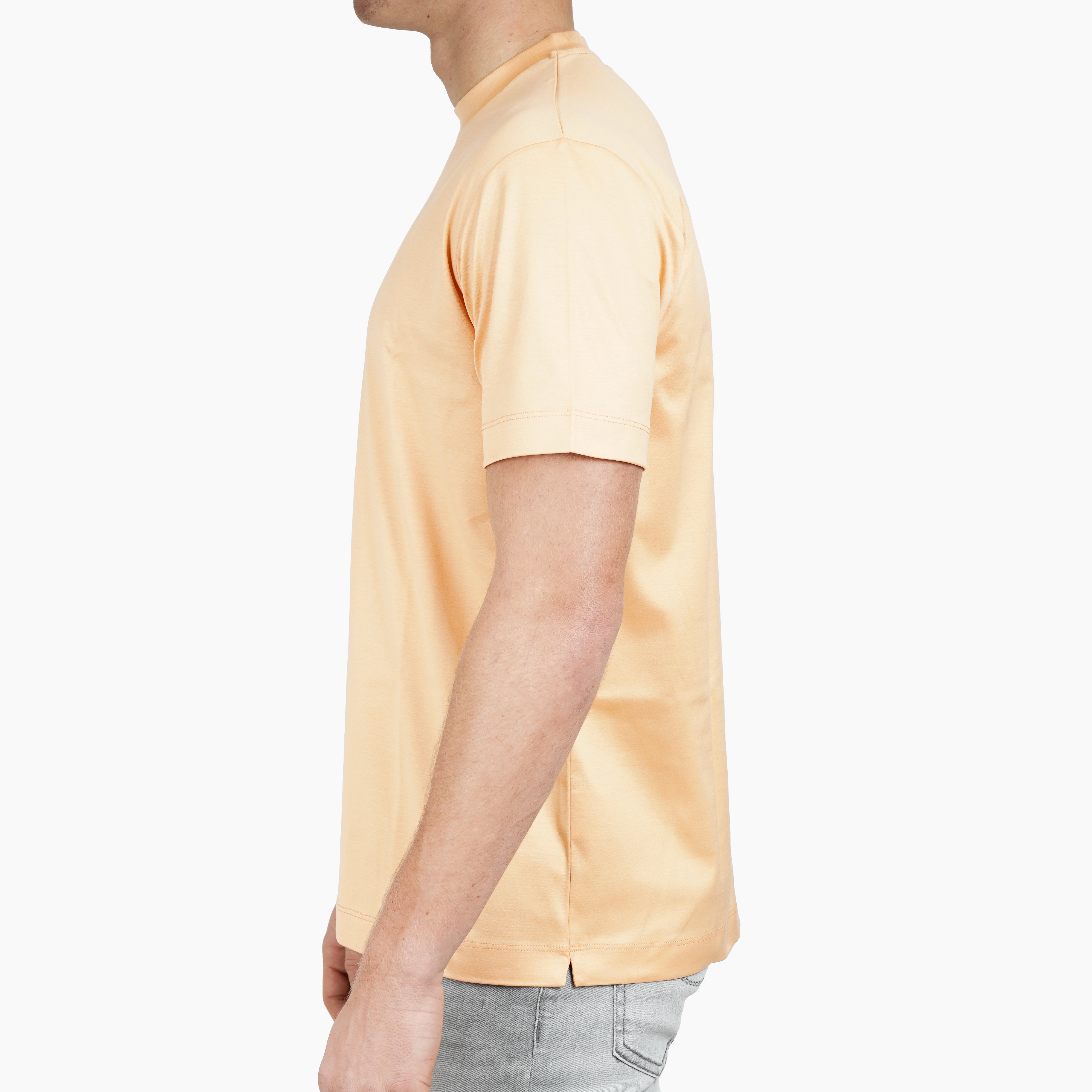 Valenza T-Shirt Licht Oranje | Interlock Supima Cotton