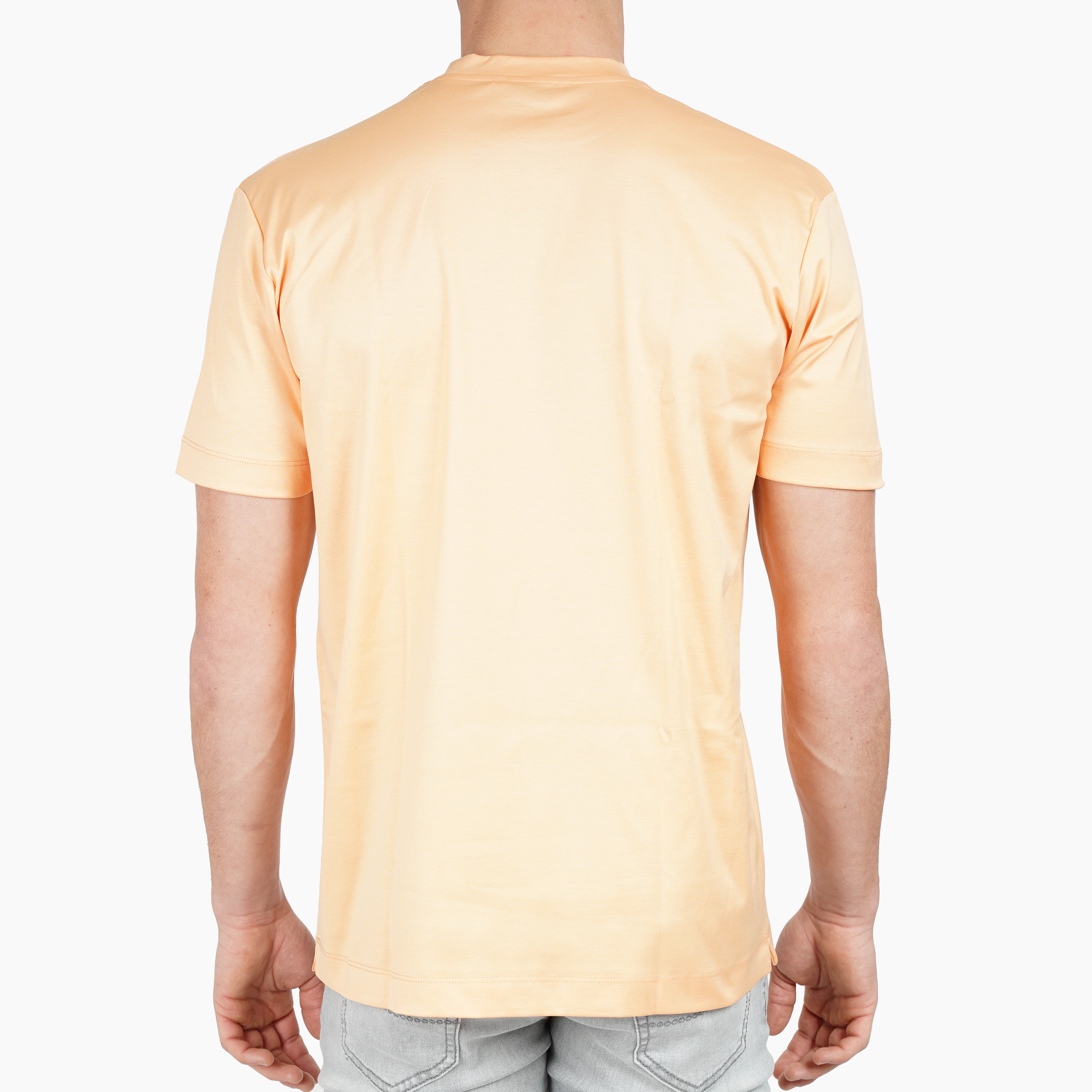 Valenza T-Shirt Licht Oranje | Interlock Supima Cotton
