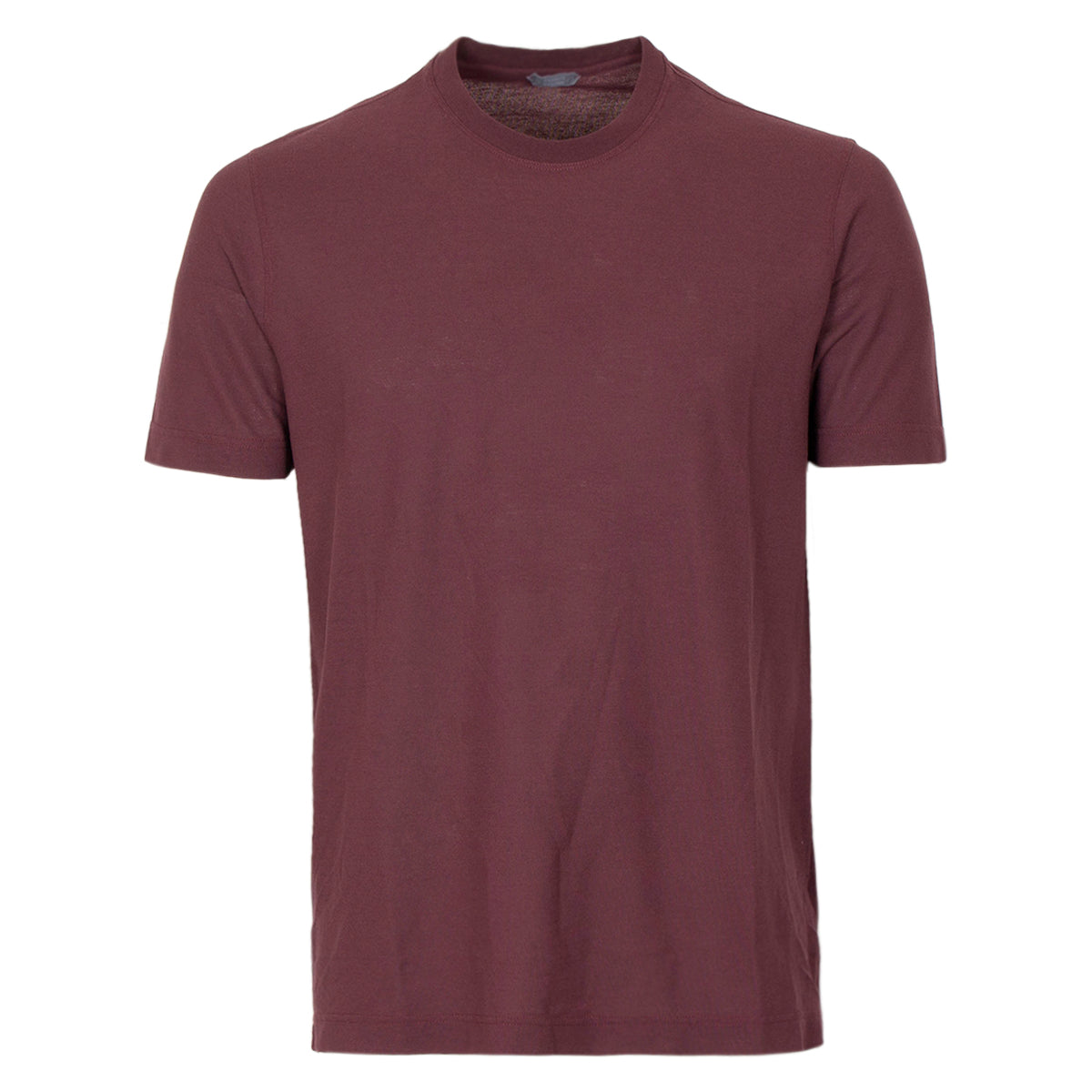 Zanone t-shirt bordeaux | Ice cotton
