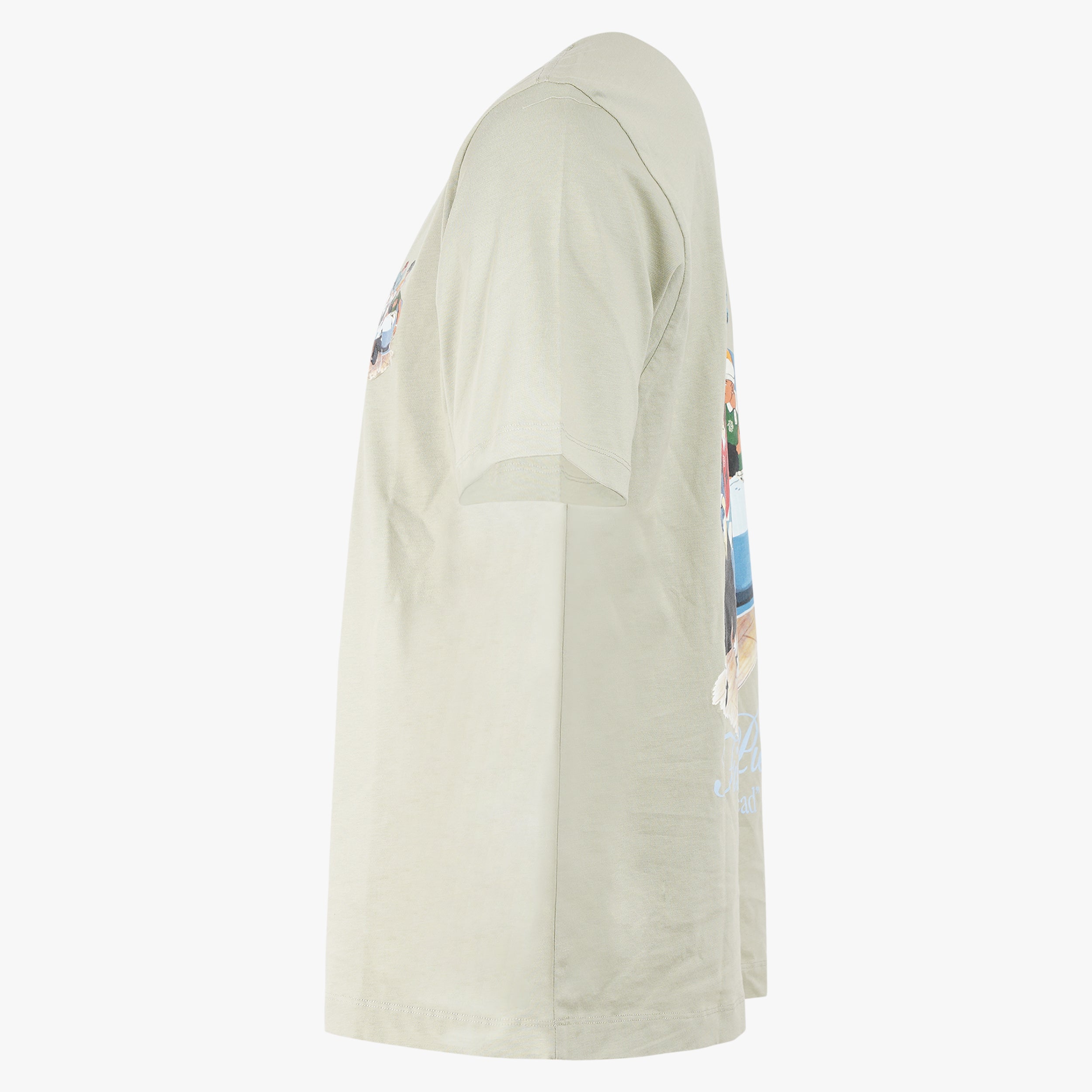 Filling Pieces T-Shirt Backprint Lichtgroen | Supper