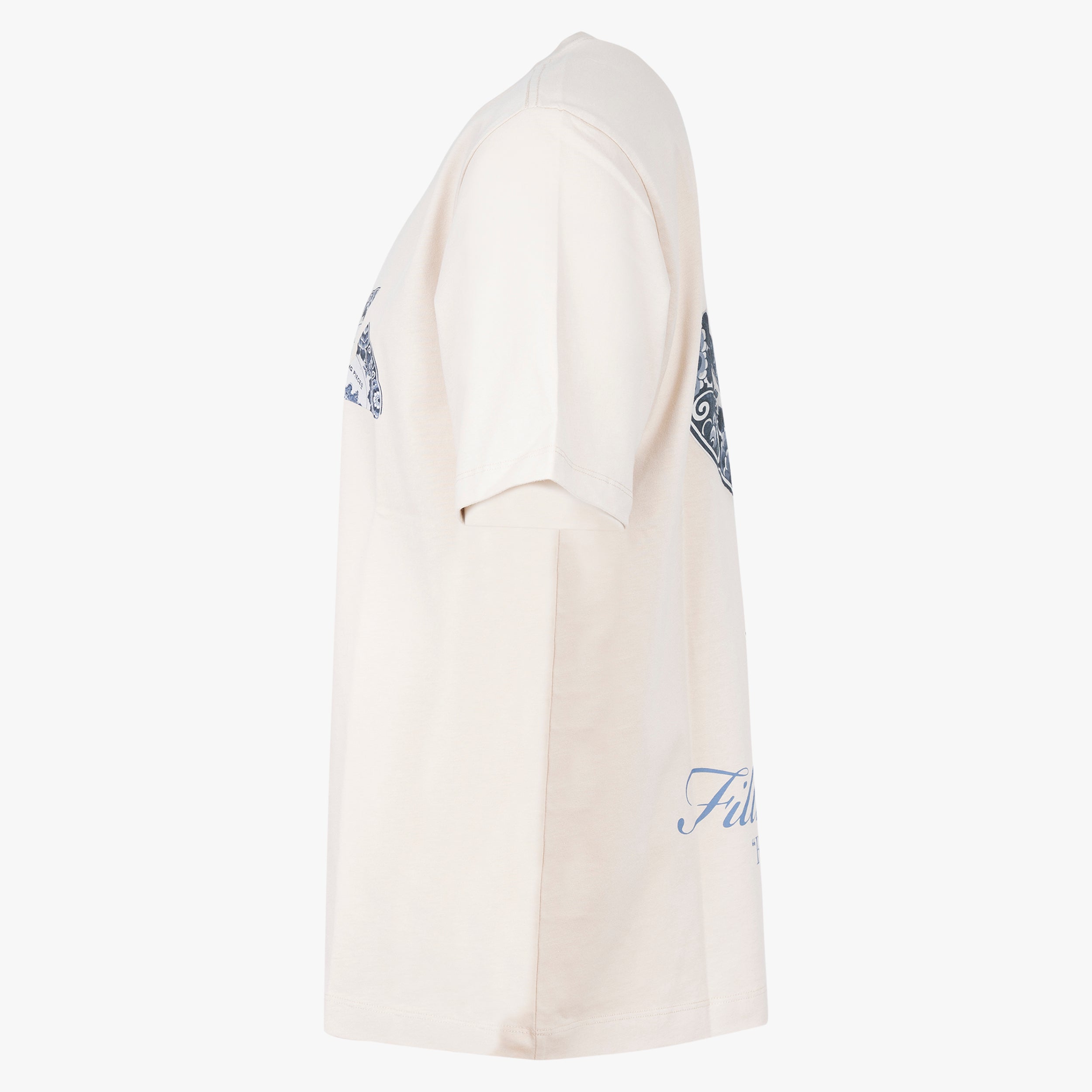 Filling Pieces T-Shirt Backprint Crème | Broken Plate