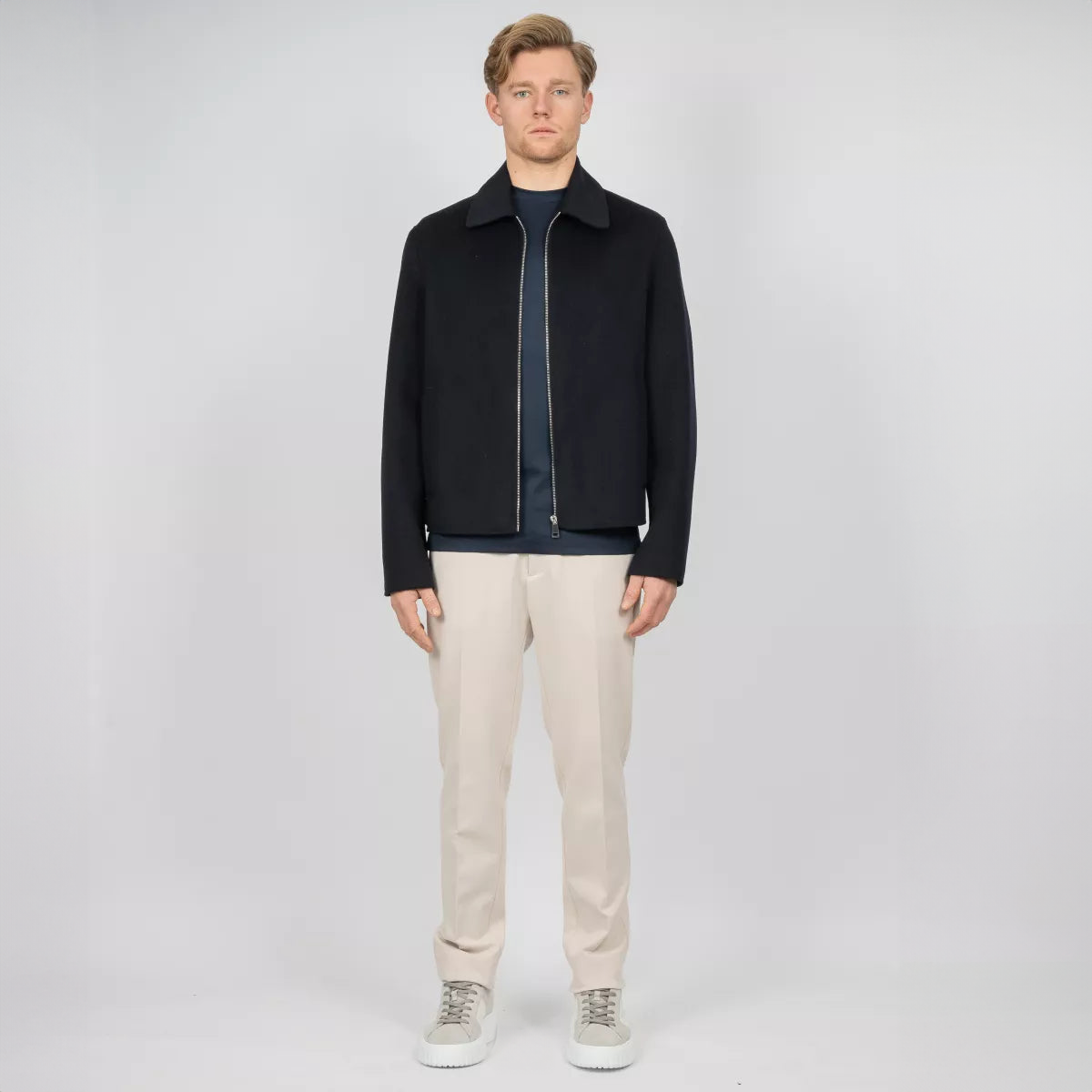 Valenza T-Shirt Donkerblauw | Interlock Supima Cotton