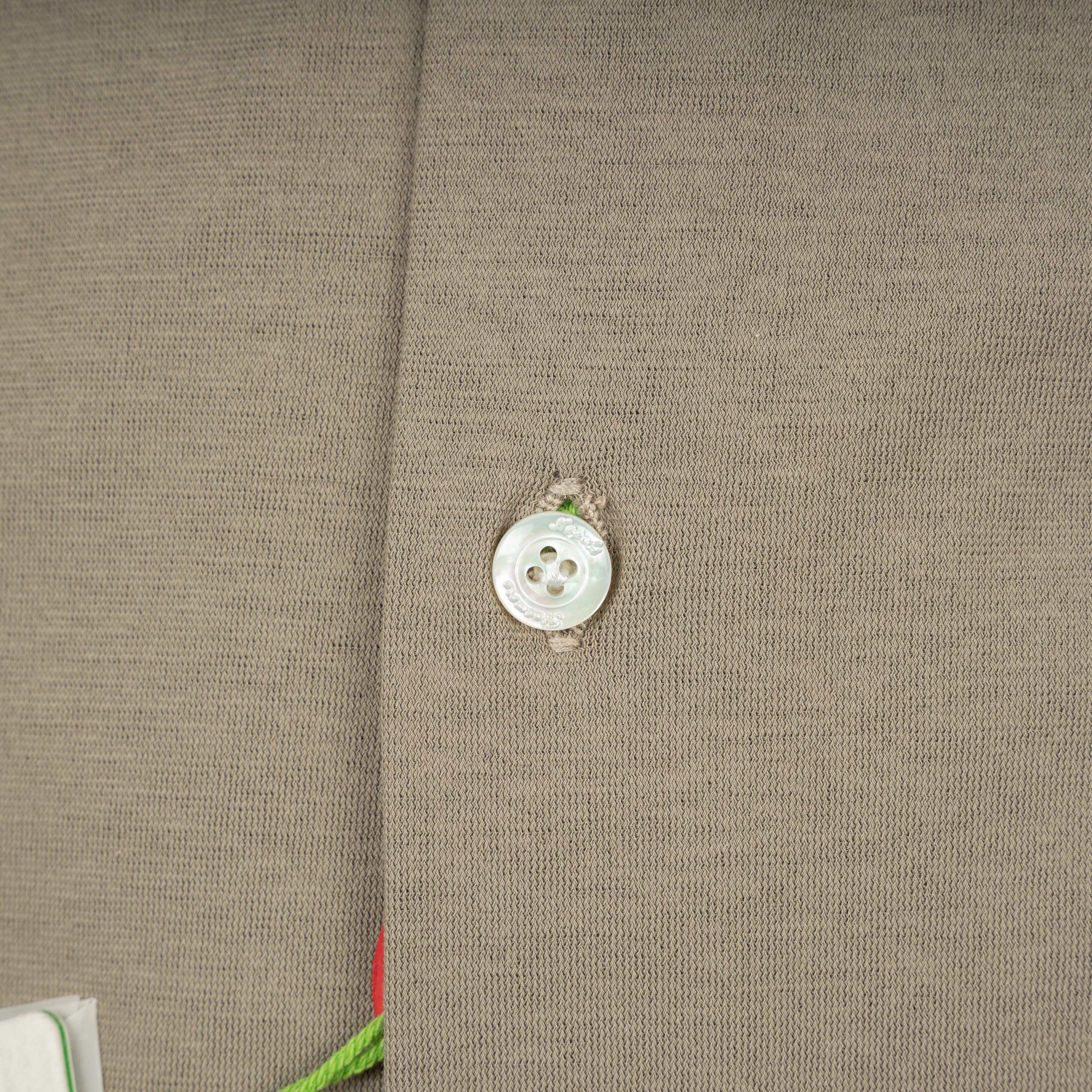 Finamore Overhemd Beige | Jersey