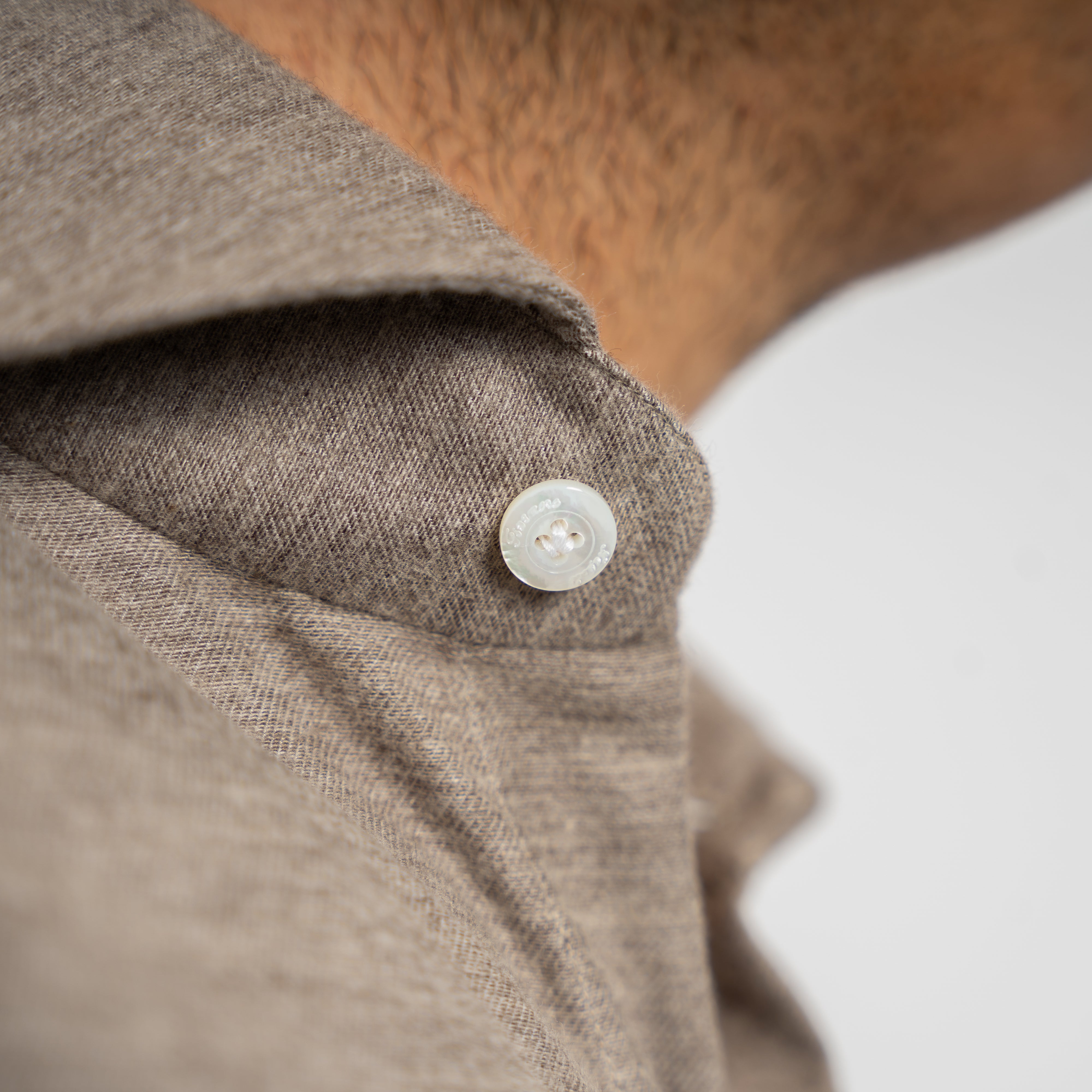 Finamore Overhemd Beige | Napoli