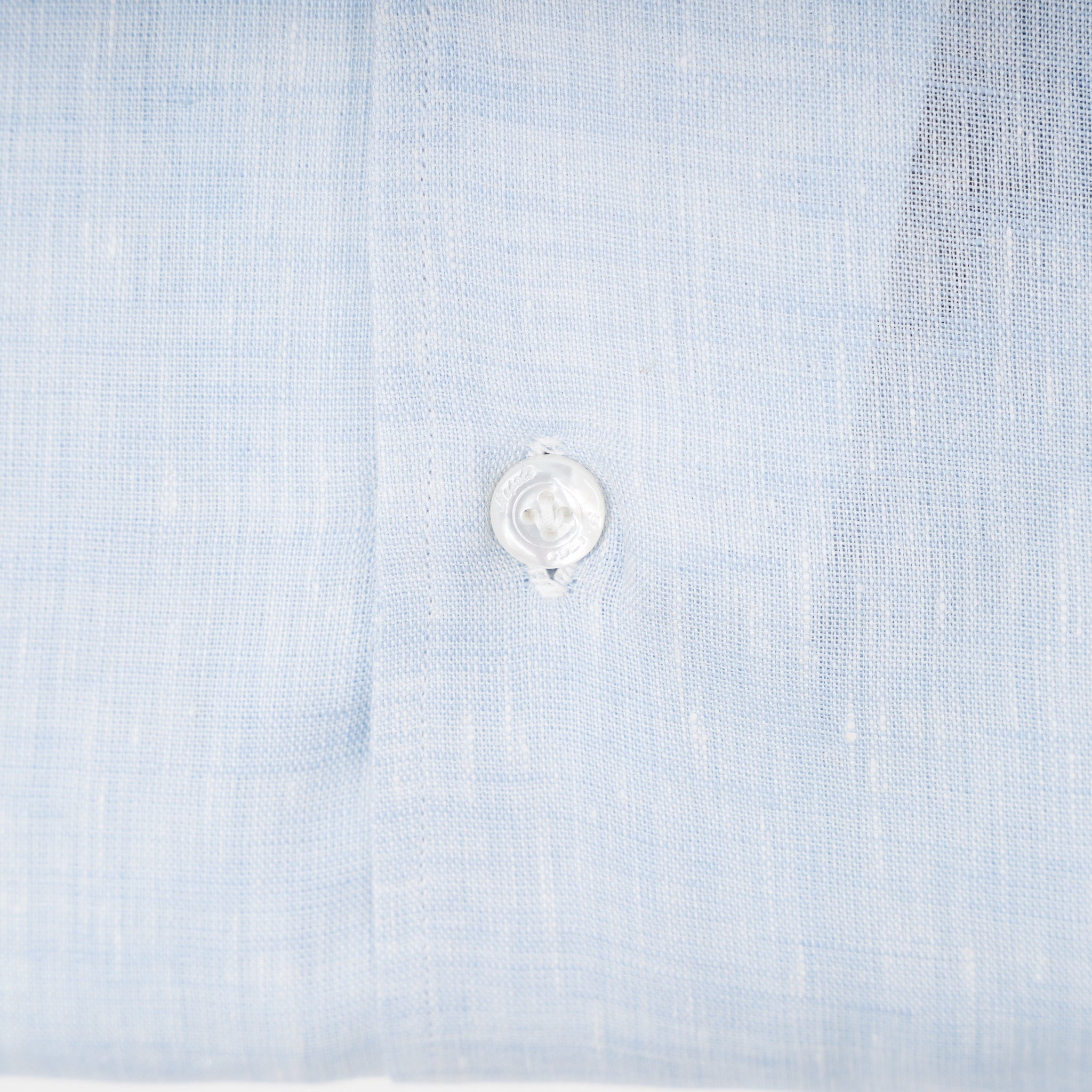 Finamore Linnen Overhemd Lichtblauw | Ustica