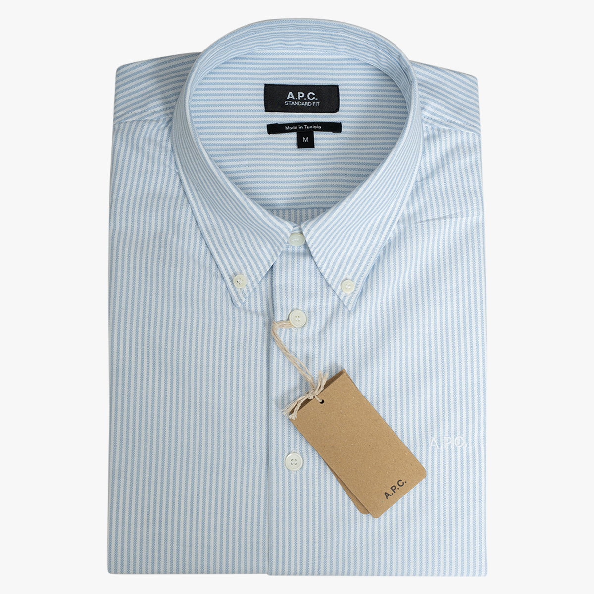 A.P.C. Overhemd Lichtblauwe Streep | Greg Shirt