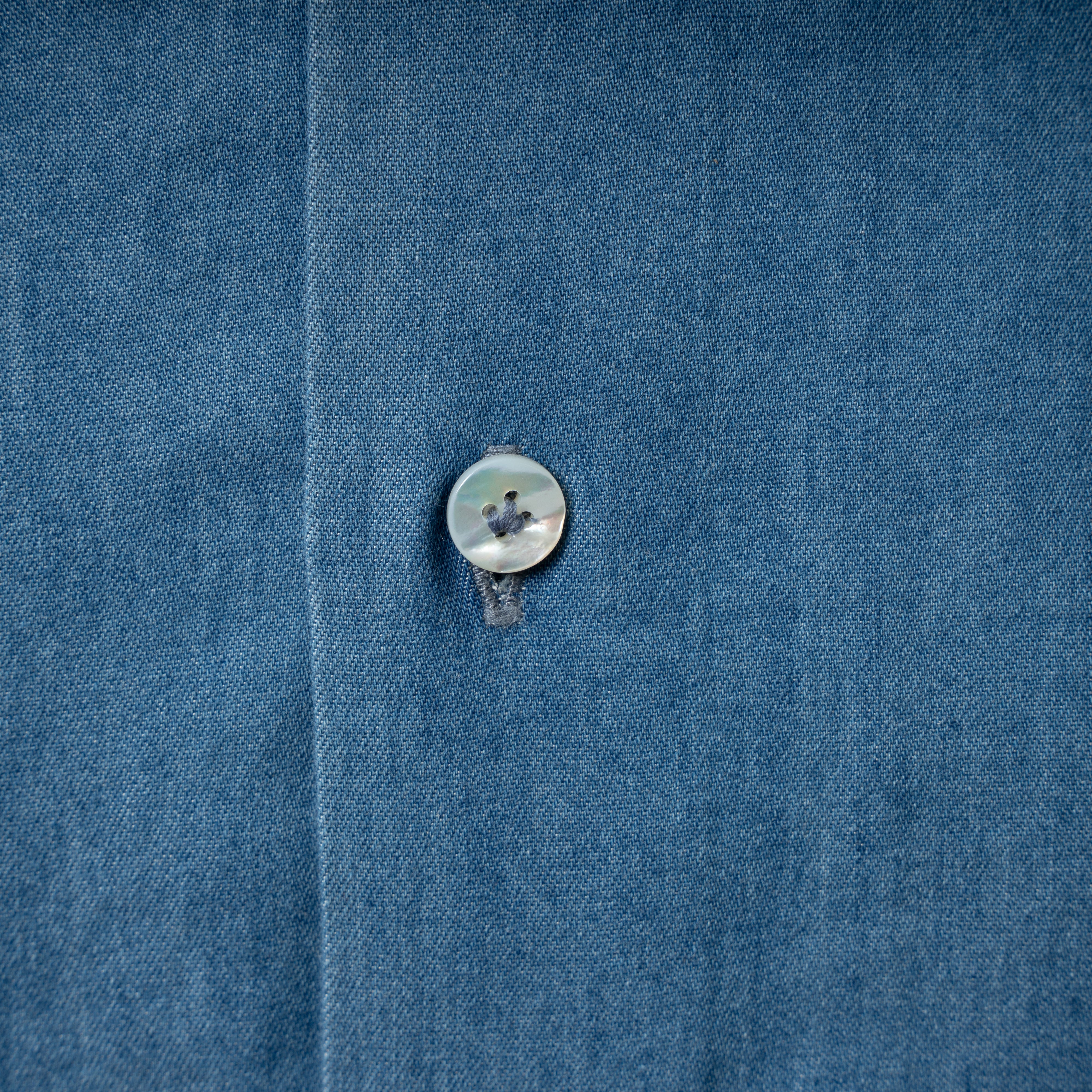 Xacus Overhemd Jeansblauw | Denim & Indigo