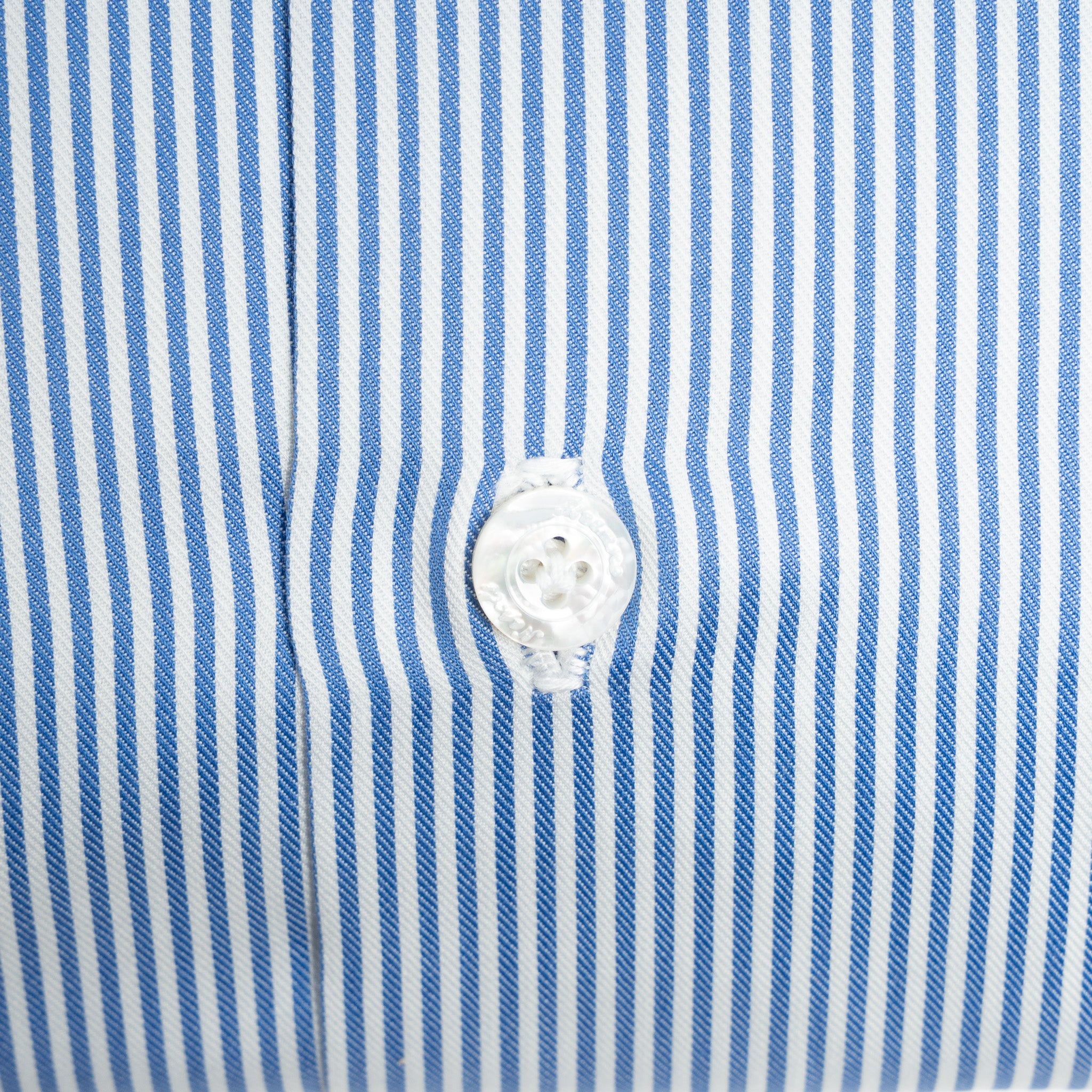 Finamore Overhemd Blauw Gestreept | Napoli