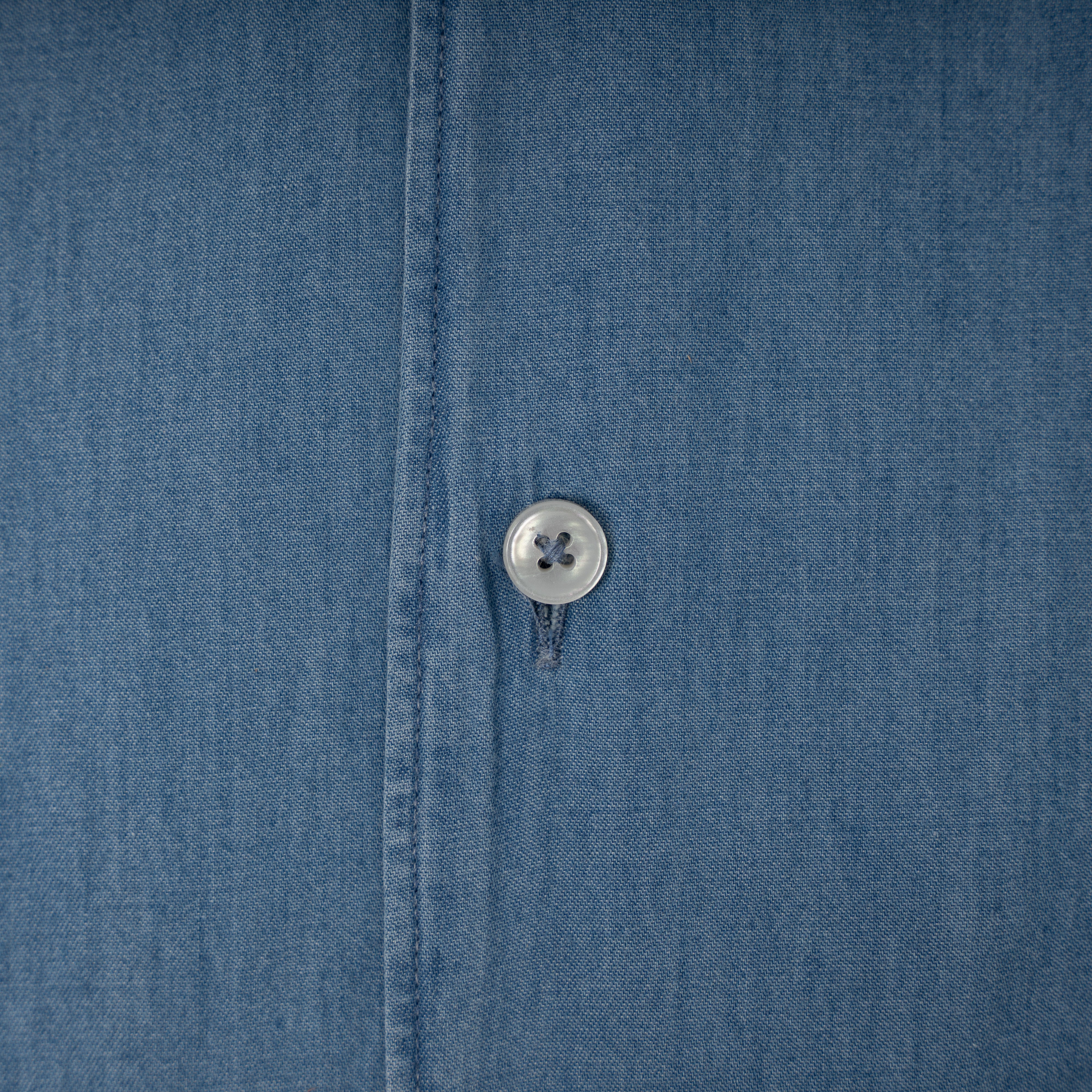 Xacus Overhemd Denim Blauw | Denim & Indigo