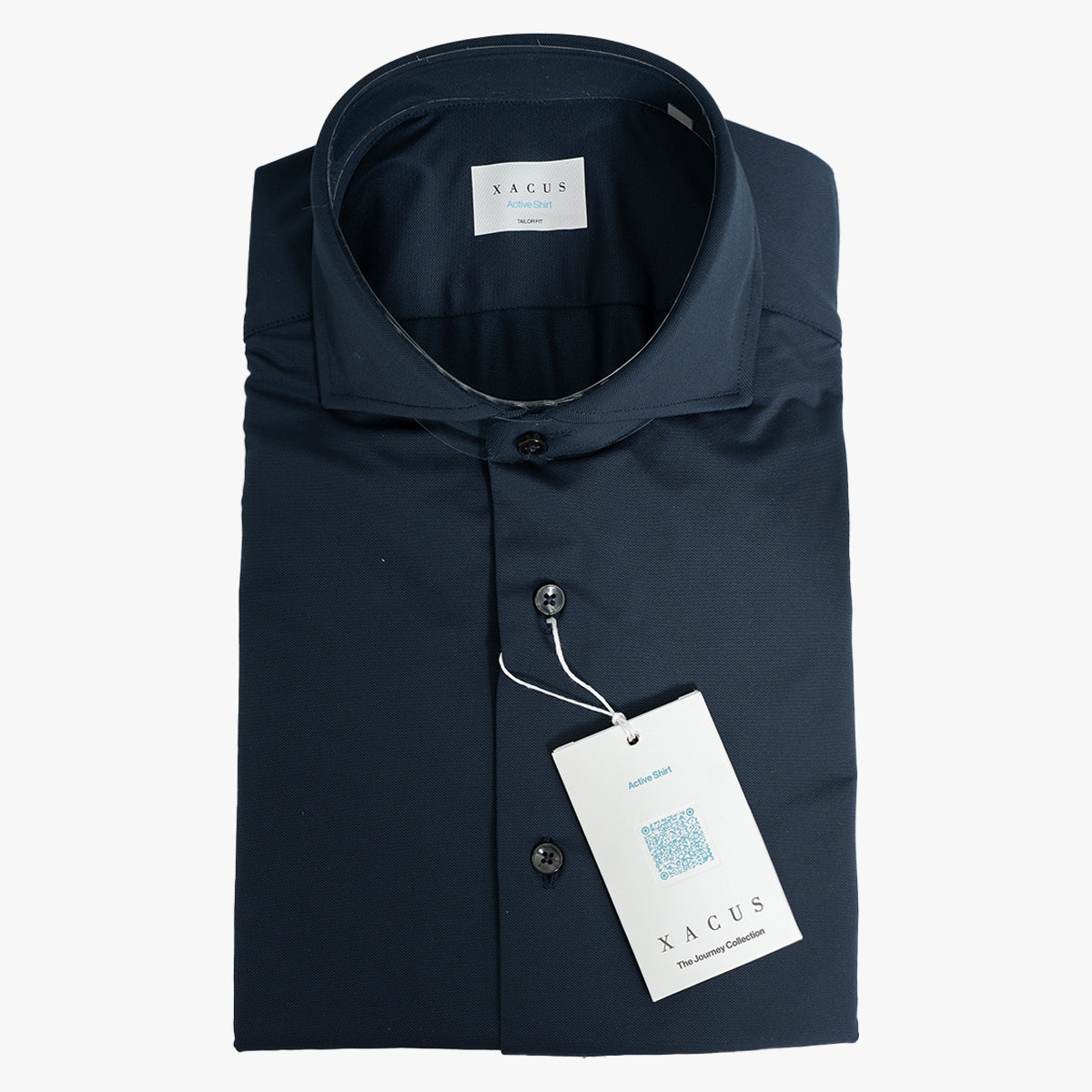 Xacus Overhemd Donkerblauw | Active Shirt