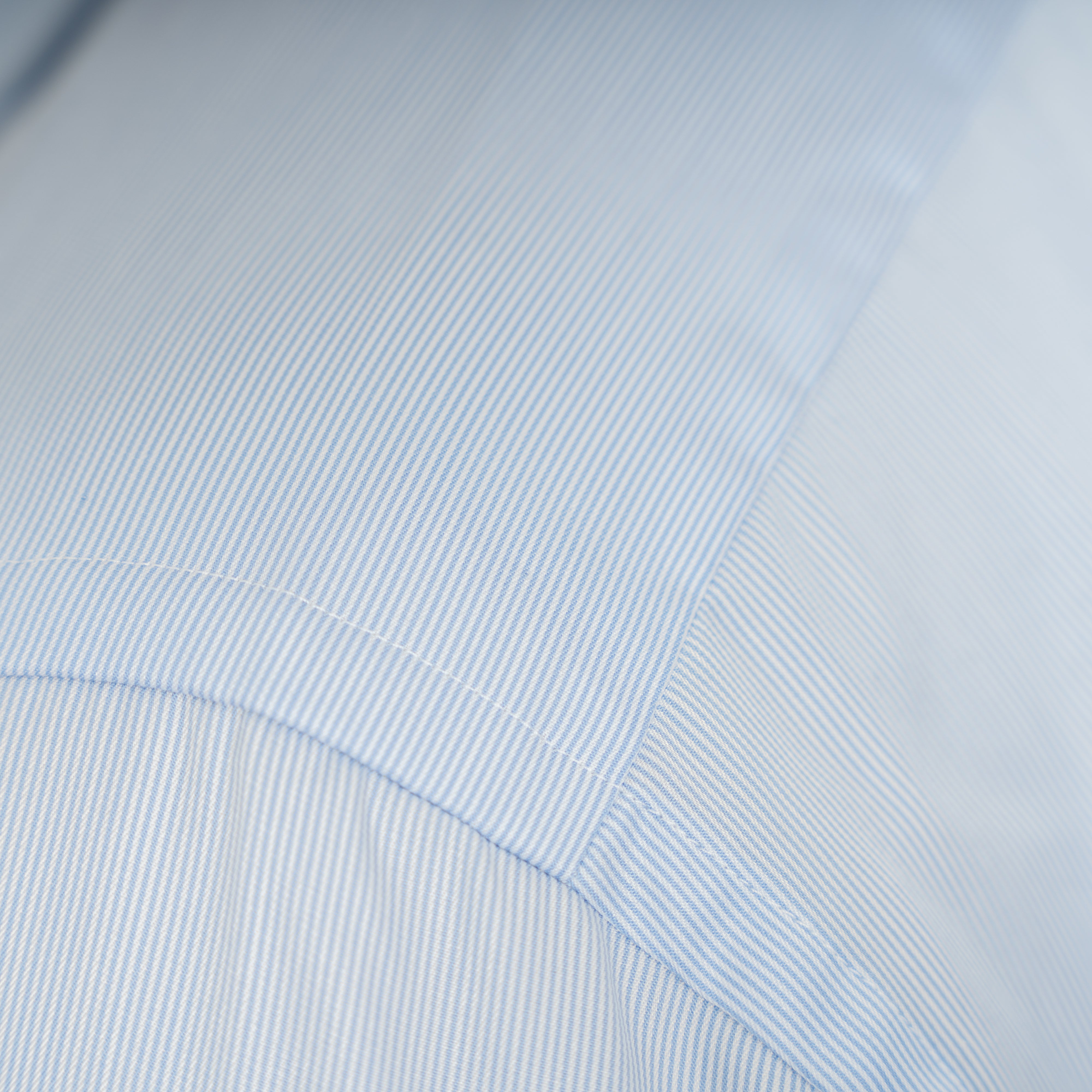 Xacus Overhemd Sky Blauw Gestreept | Evolution Fit