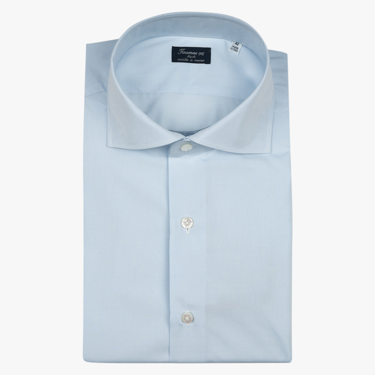 Finamore Overhemd Lichtblauw | Alumo