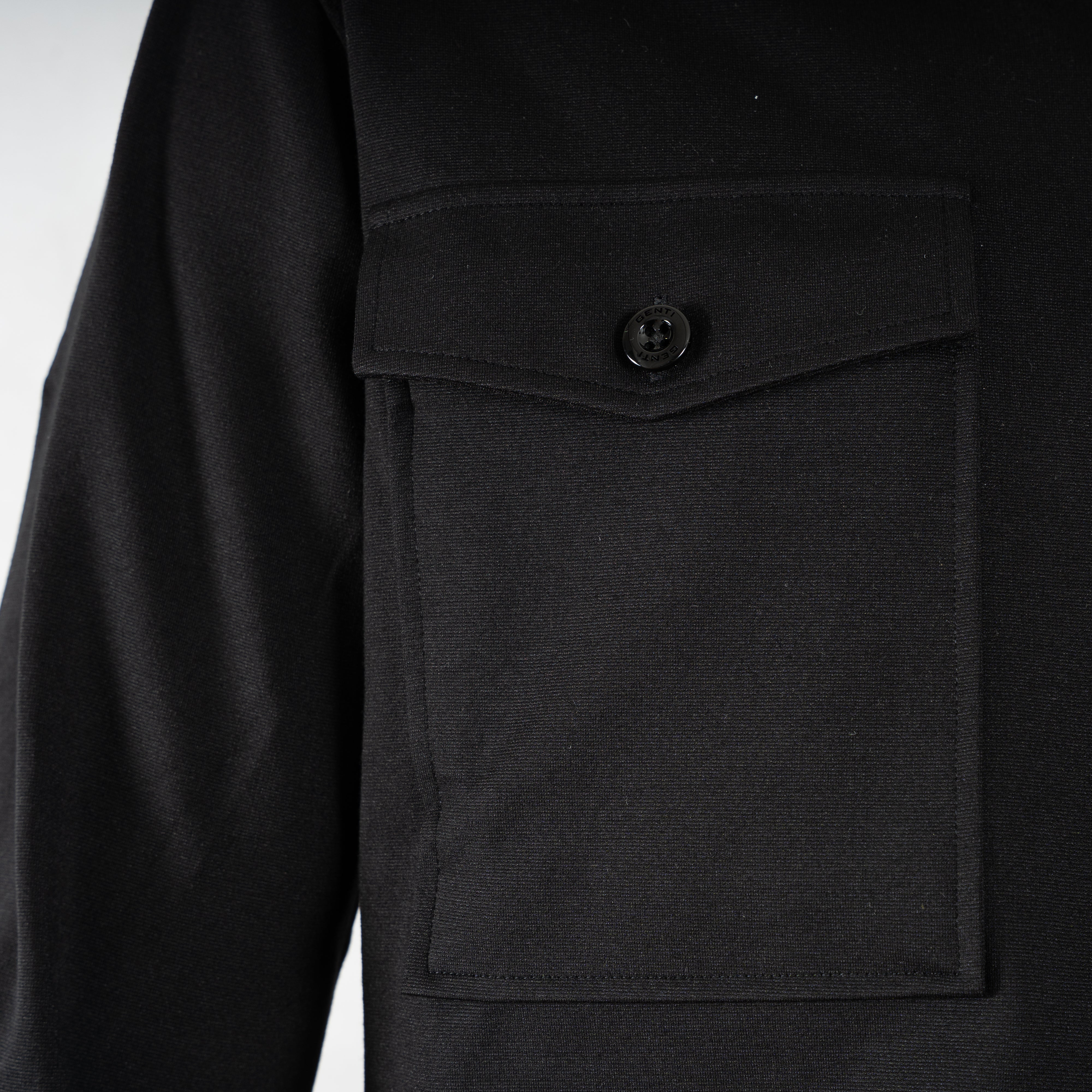 Genti Overshirt Zwart | Midtown